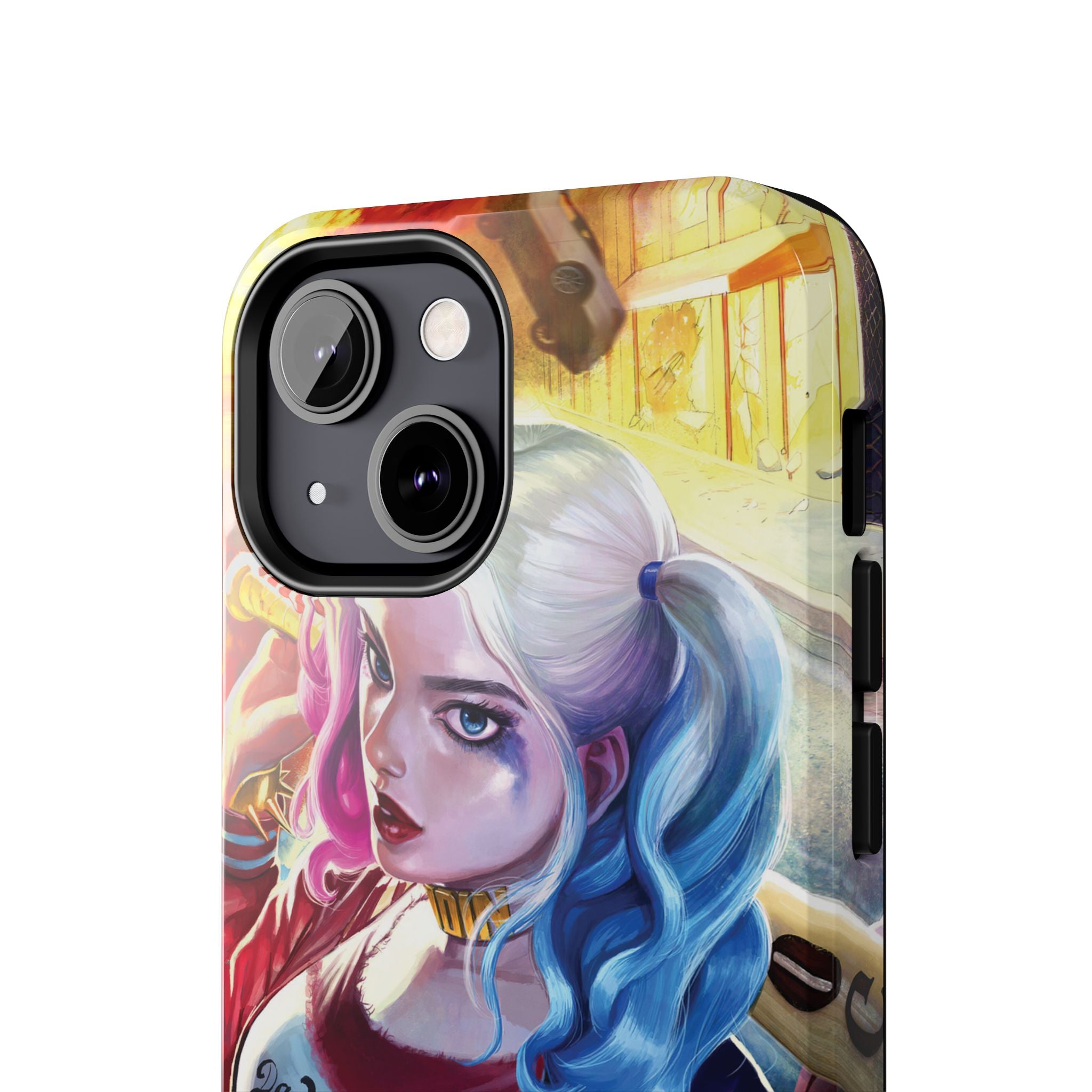 Harley Quinn Tough Phone Cases, Stylish Phone Protector for Women, Anime Style Mobile Cover, Unique Gift for Gamers, Pop Culture Accessories