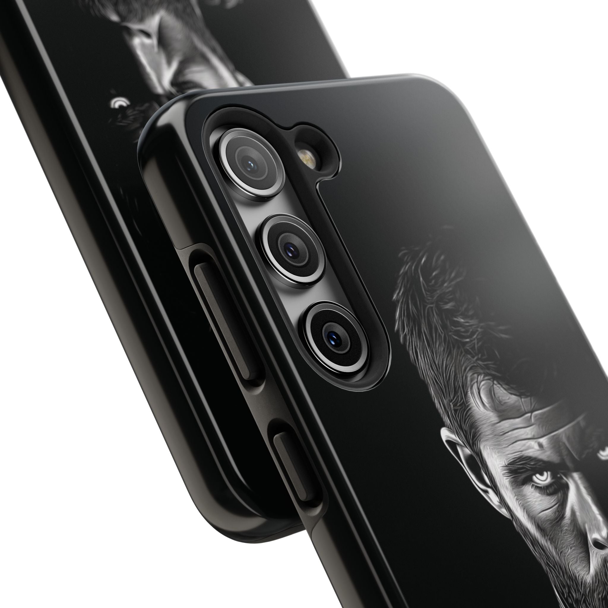 Tough Phone Cases featuring Warrior Design, Rugged Protector, Gift for Adventurers, Customizable Case, Durable Phone Cover