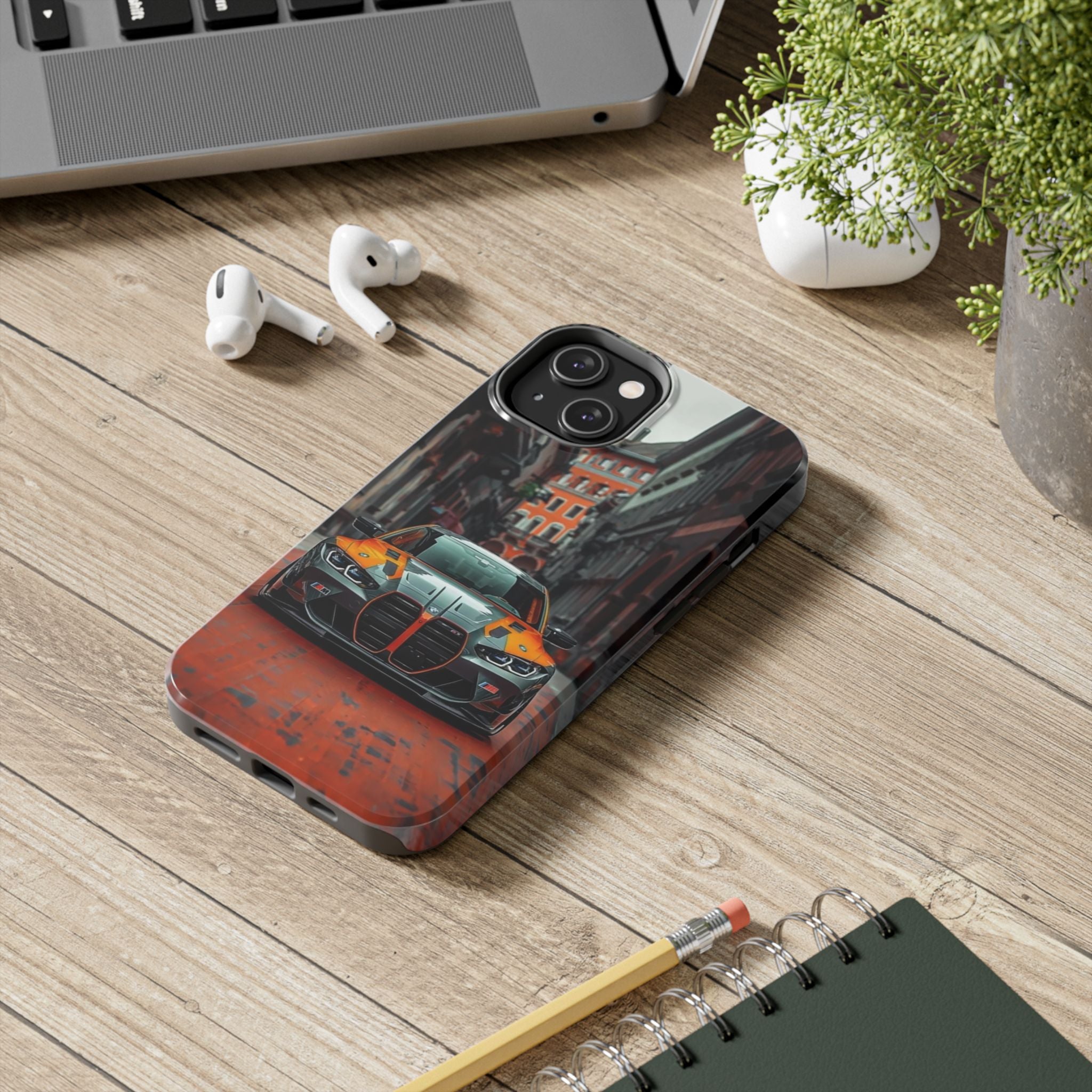 Rugged Car Lover Phone Case, Durable Phone Cover, Automotive Gift, Unique Car Design, Perfect for Birthdays, Car Enthusiasts