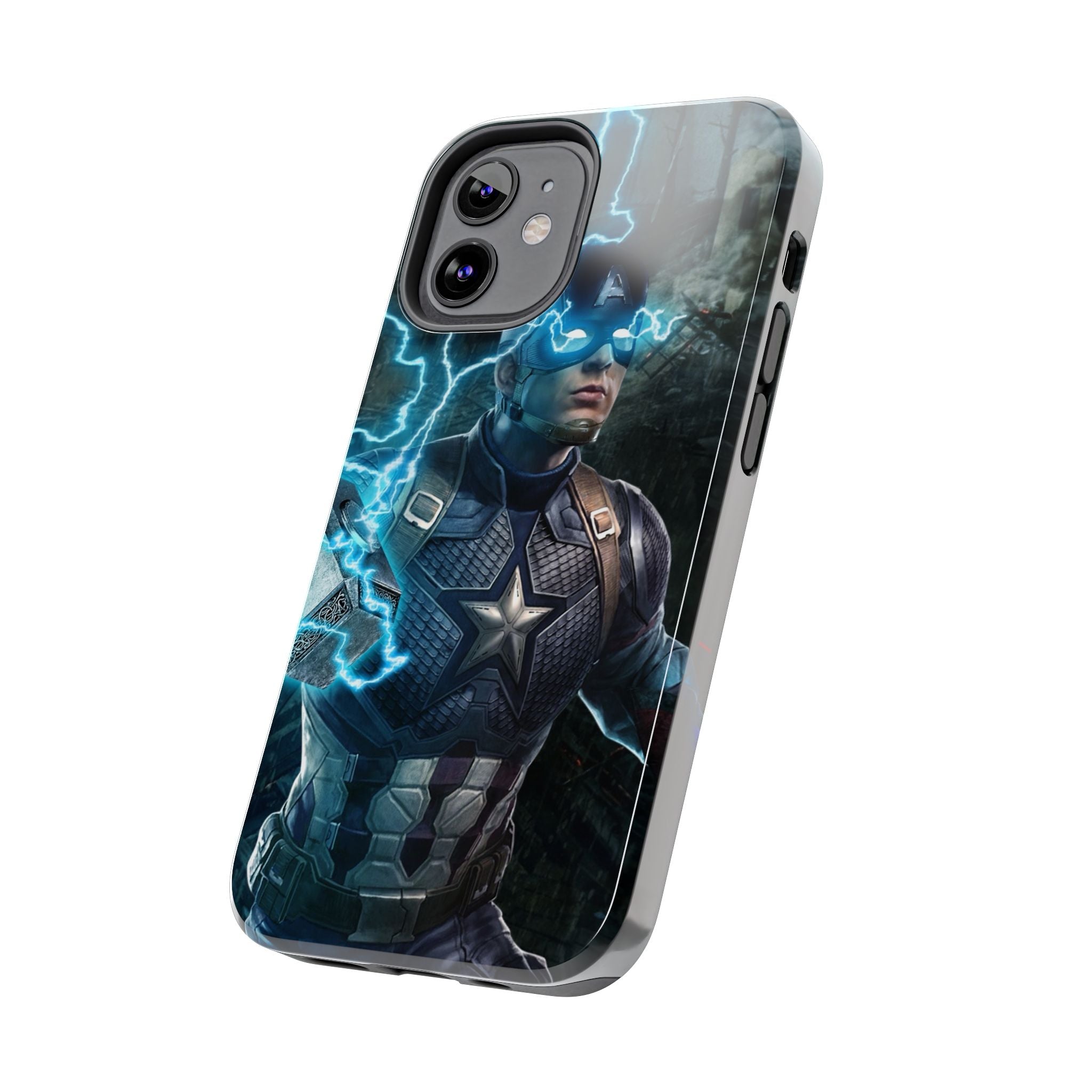 Captain America Superhero Tough Phone Cases, Hero Phone Cover, Gift for Gamers, Superhero Accessory, Durable Phone Case for Every Occasion