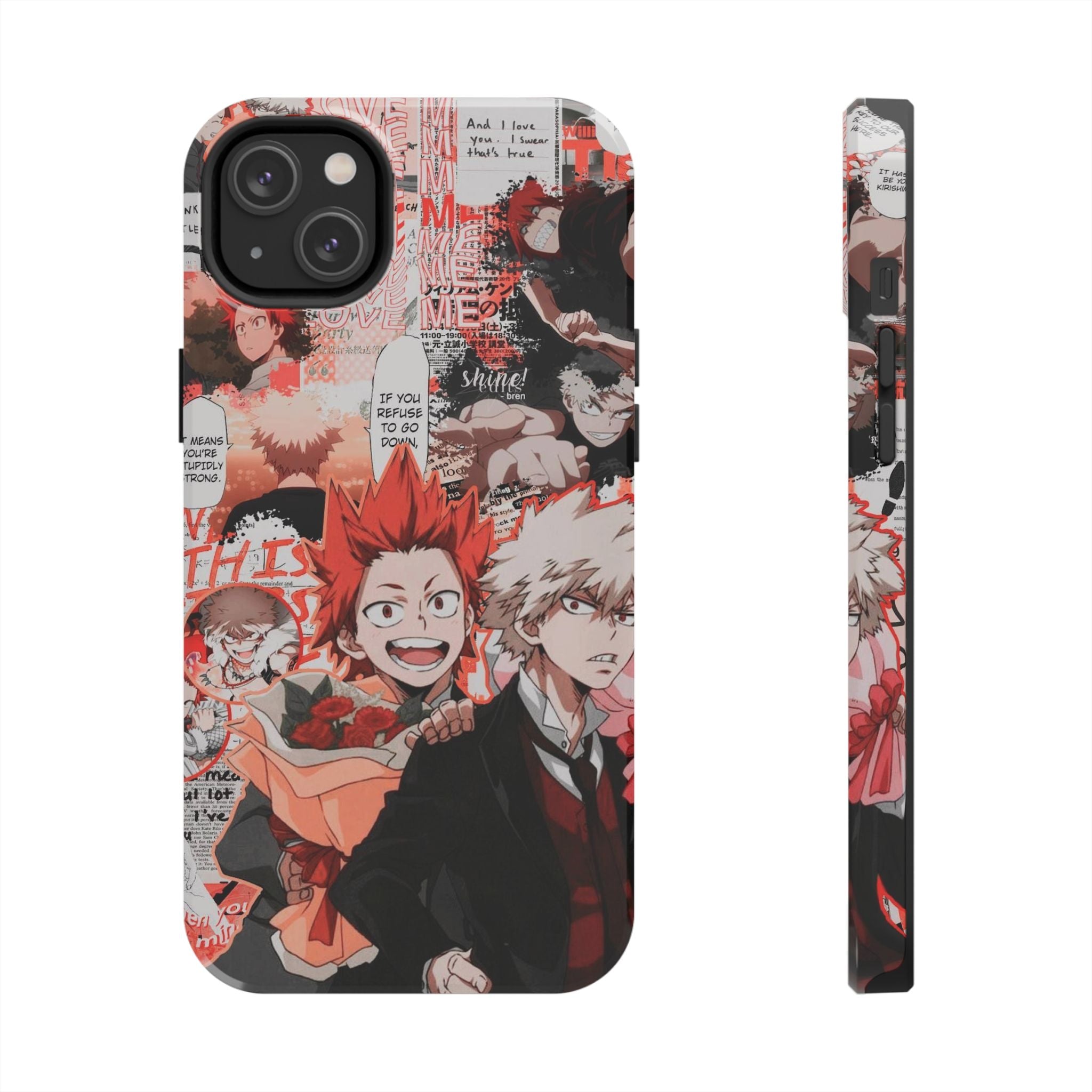 Anime-Inspired Tough Phone Cases - Stylish Protection, Gift for Fans, Unique Design for Everyday Use, Perfect for Holidays, Cosplay Events