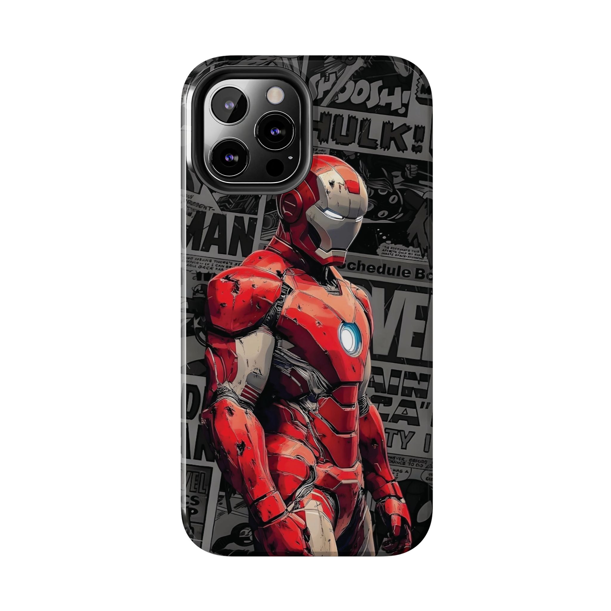 Iron Man Hero Tough Phone Cases - Durable, Stylish, Perfect for Marvel Fans, Geek Gifts, Comic Book Lovers, Unique Accessories
