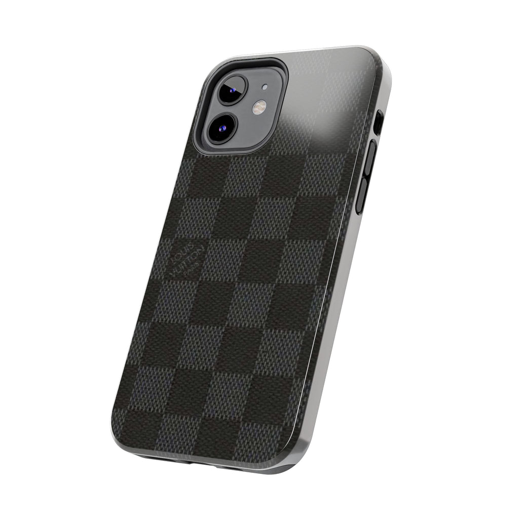Durable Phone Cases with Stylish Checkered Pattern, Phone Accessories, Customizable Cases, Gift for Tech Lovers, Perfect for Every Occasion
