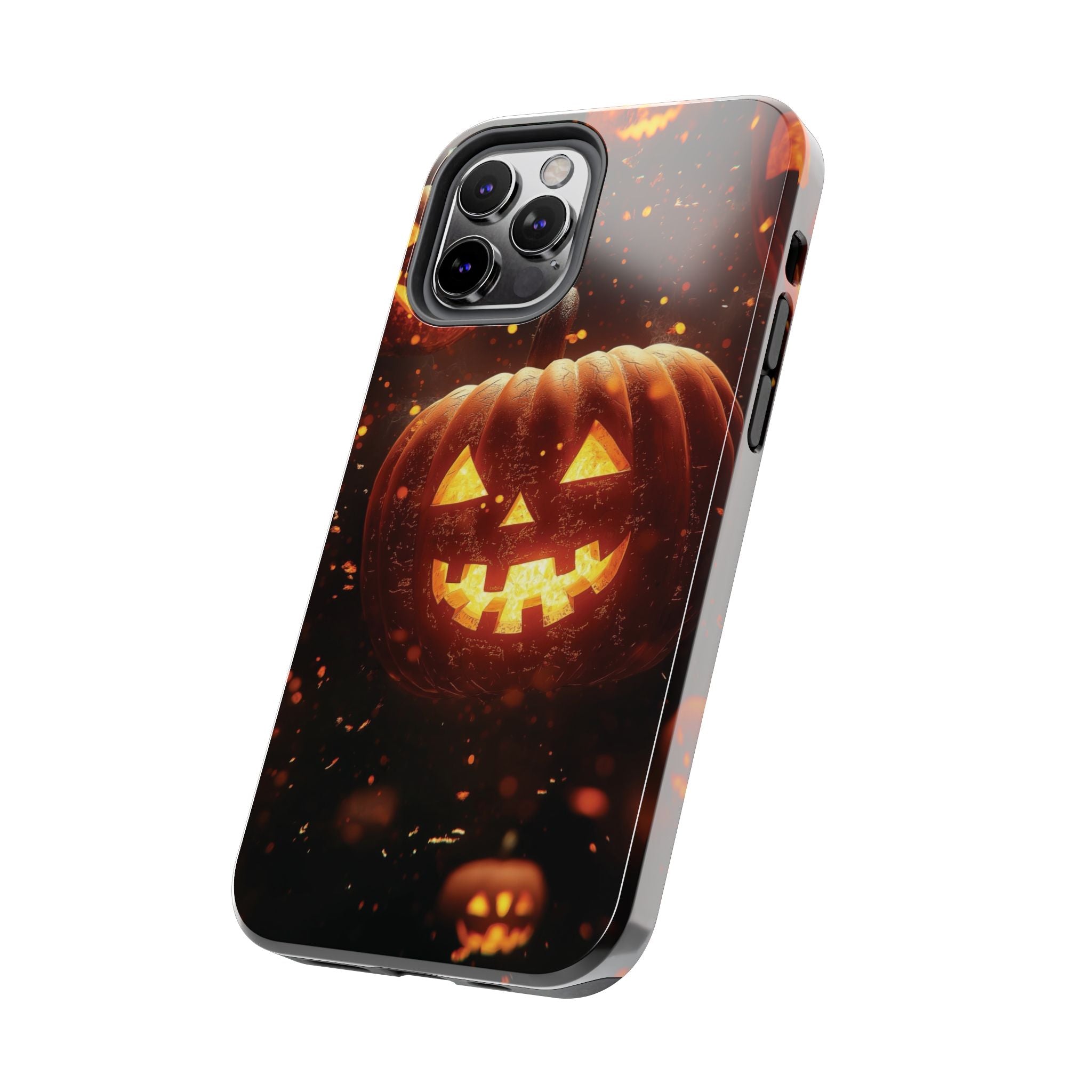 Halloween Pumpkin Tough Phone Cases, Spooky Mobile Covers, Fall Decor, Halloween Gift, Pumpkin Design, Halloween Accessories