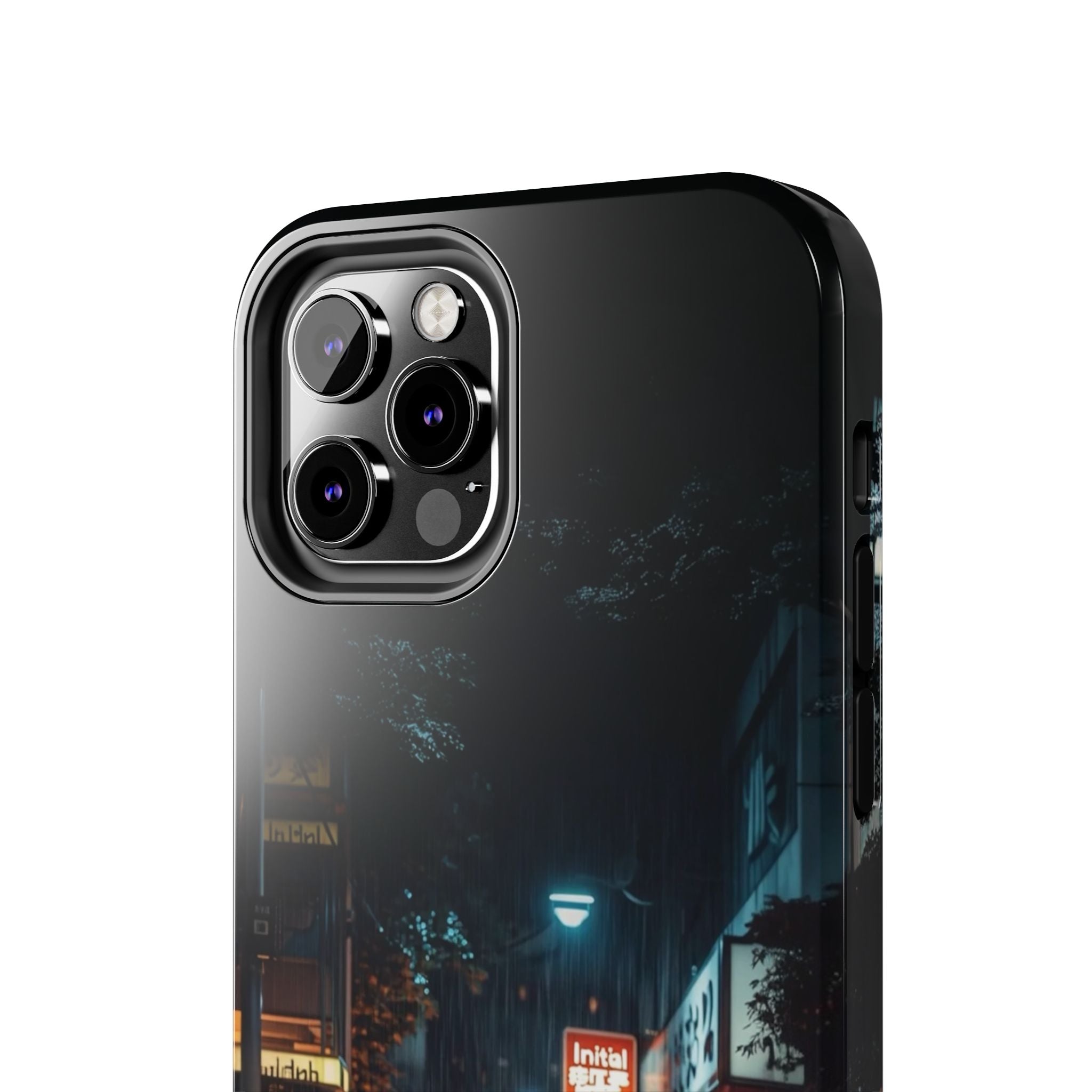 Night Cityscape Phone Cases, Urban Aesthetic Case, Tough Protection Case, Perfect Gift for Car Lovers, Ideal for Birthdays, Holidays