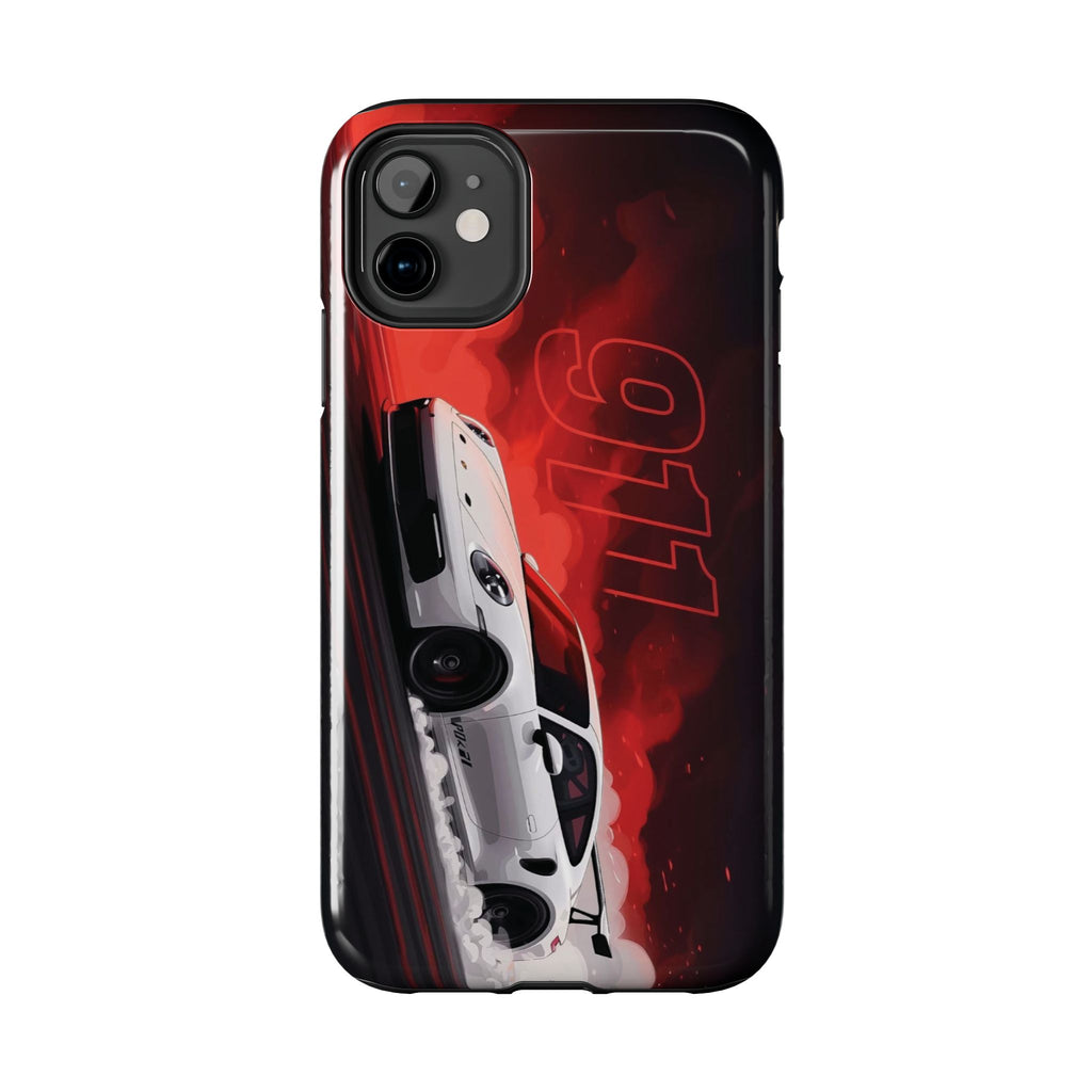 Racing-Inspired Porsche Tough Phone Case with 911 Design