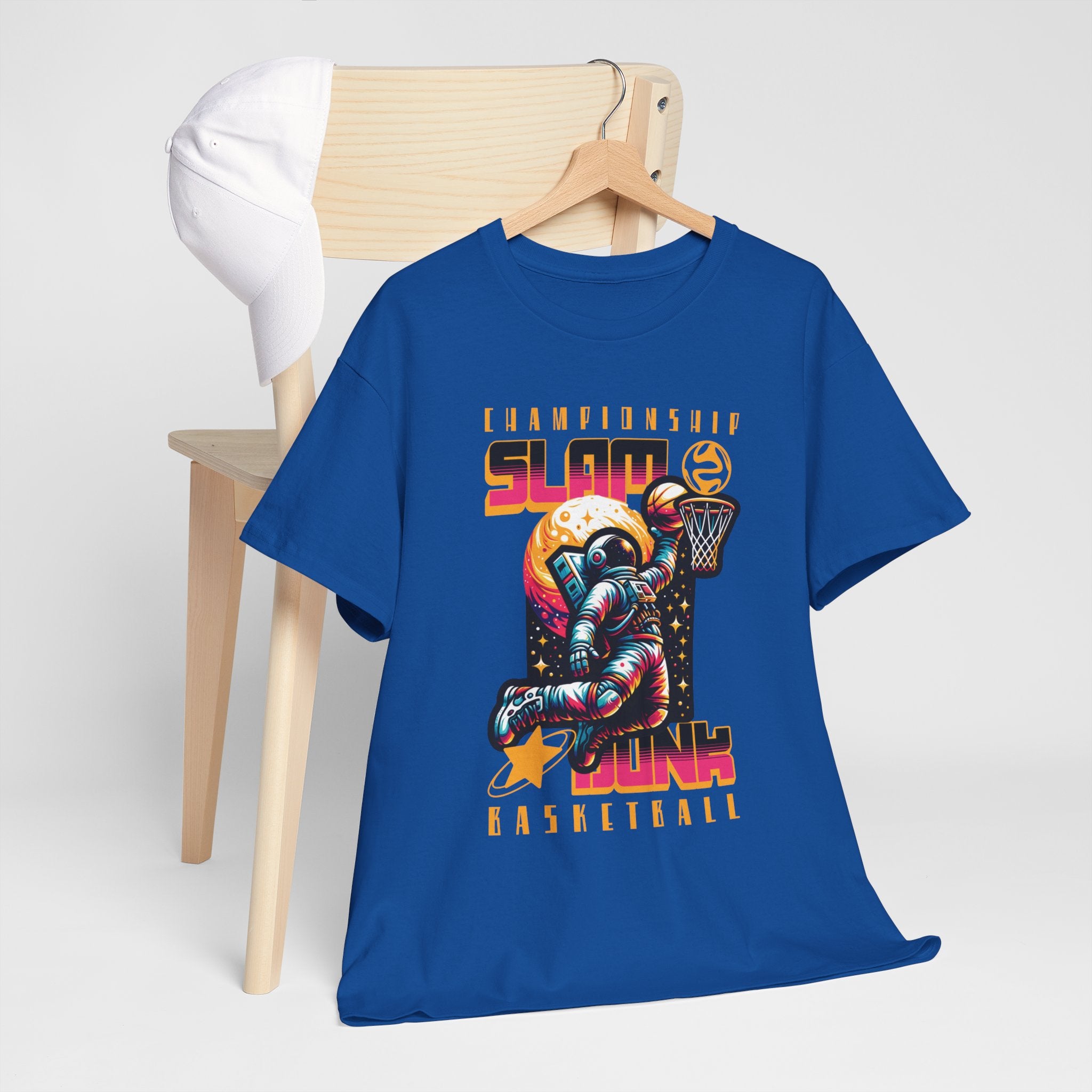 Space Slam Dunk Basketball Tee