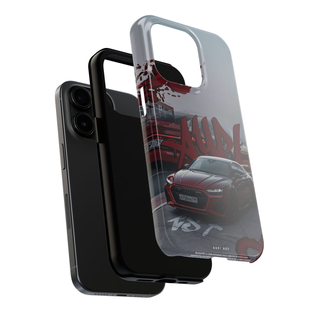Audi-Inspired Tough Phone Case for Car Enthusiasts
