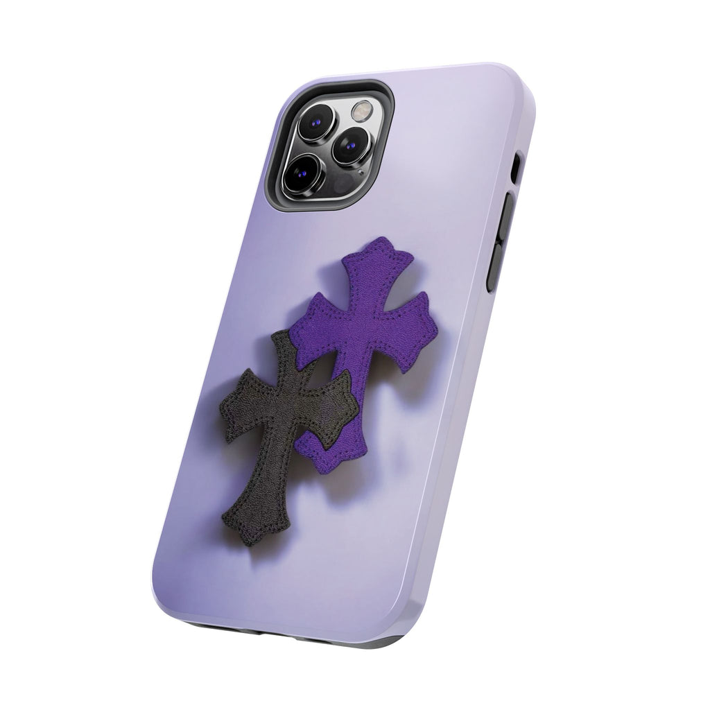 Cross Design Tough Phone Cases, Durable Phone Covers, Christian Gifts, Protective Cases for Men, Unique Tech Accessories