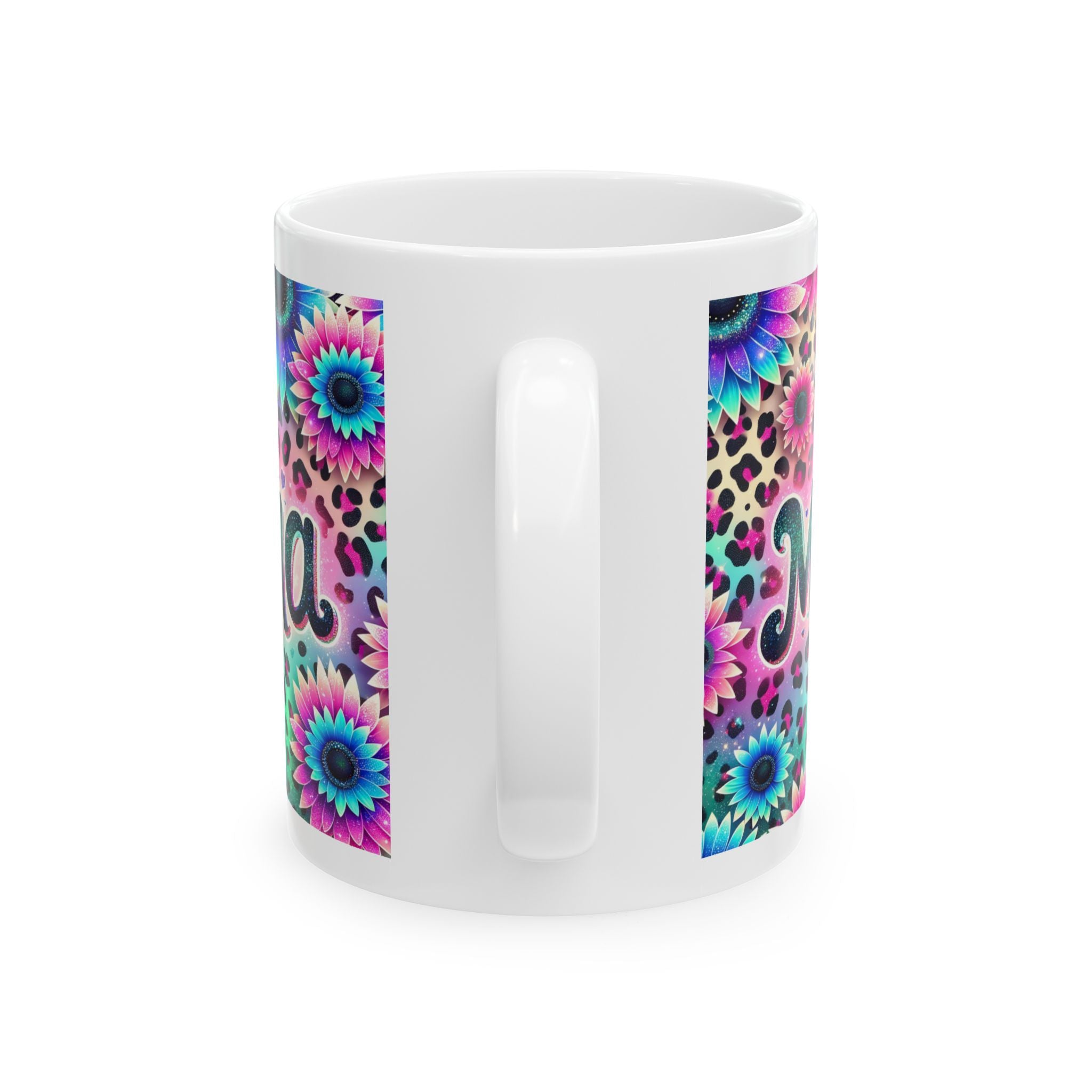 Colorful Floral Mama Mug - Perfect Gift for Moms, Birthday, Mother's Day, or Just Because, Personalized Mug, Tea or Coffee Lover