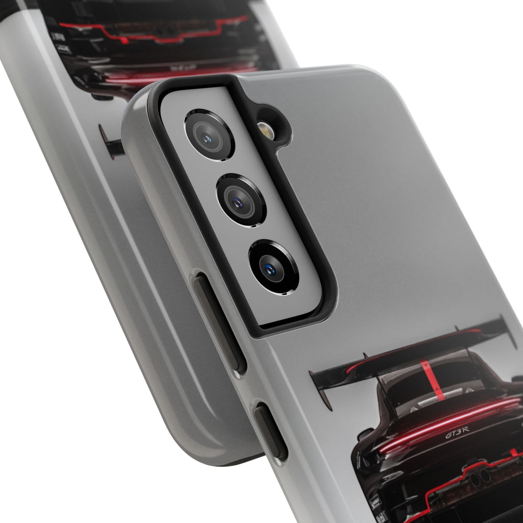 Racing-Inspired Tough Phone Case for Car Enthusiasts