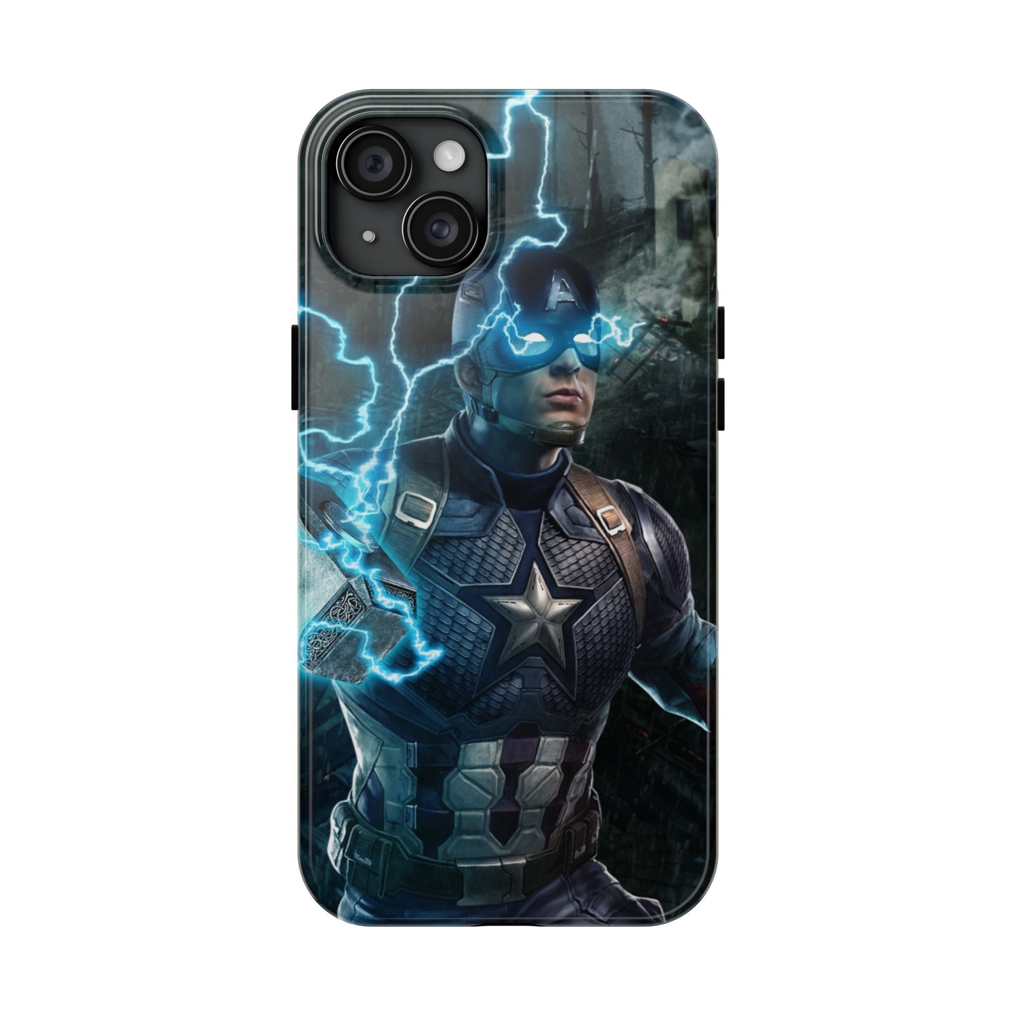 Captain America Superhero Tough Phone Cases, Hero Phone Cover, Gift for Gamers, Superhero Accessory, Durable Phone Case for Every Occasion
