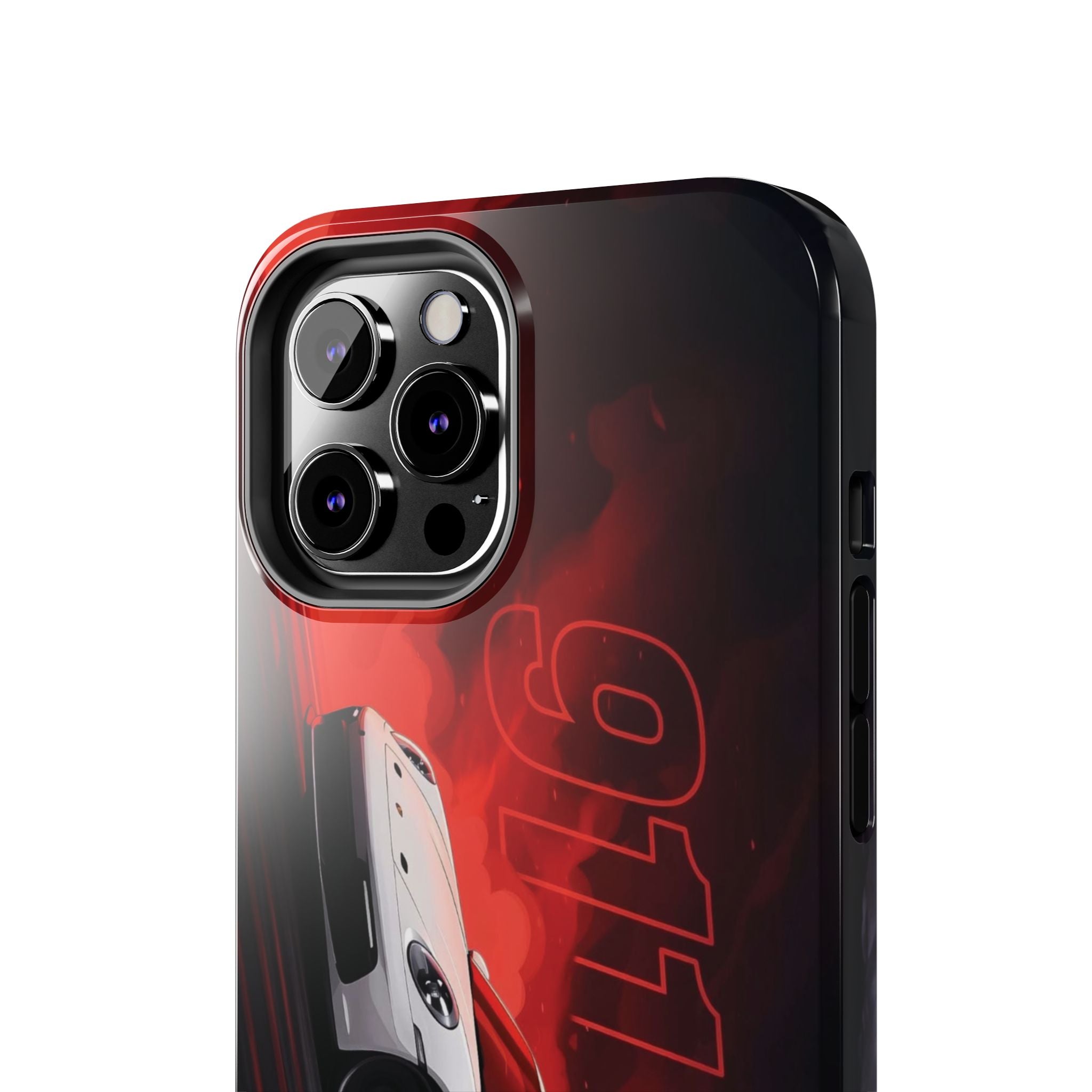 Racing-Inspired Porsche Tough Phone Case with 911 Design