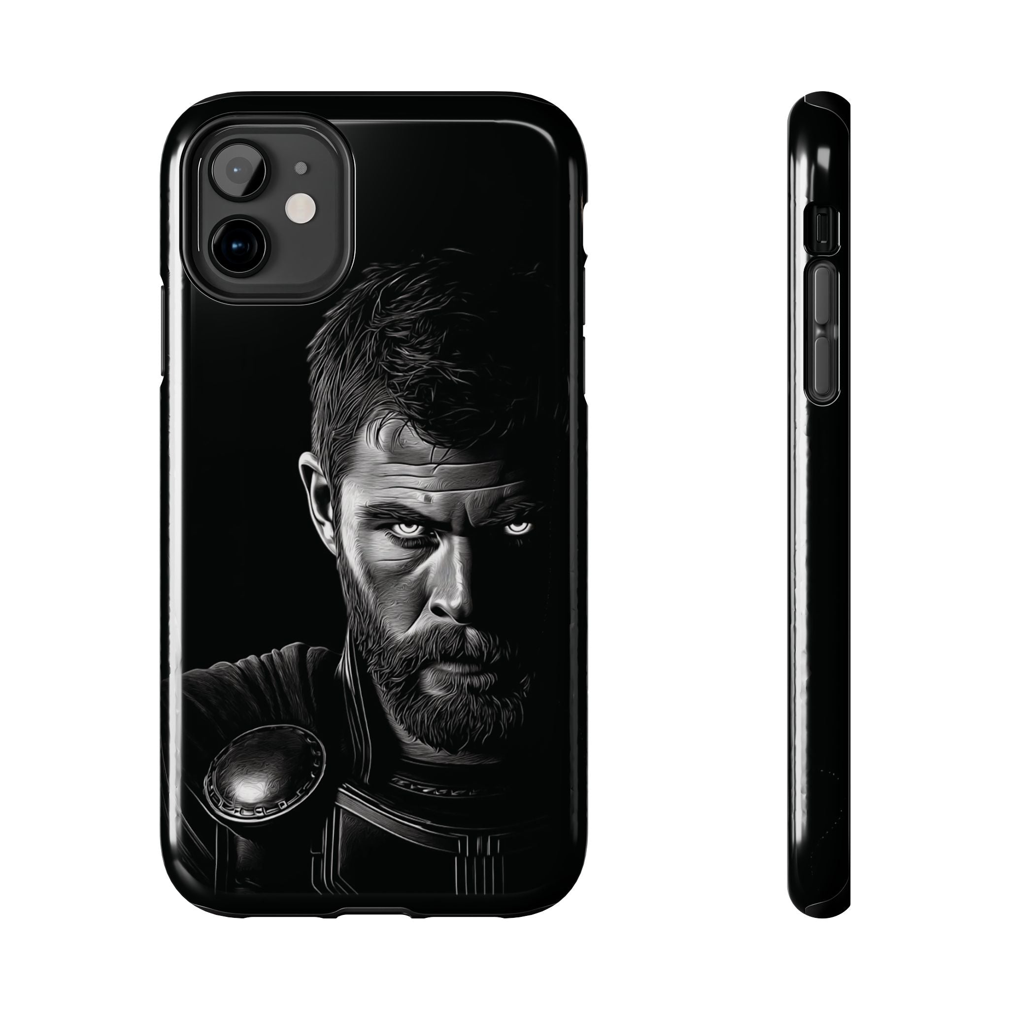 Tough Phone Cases featuring Warrior Design, Rugged Protector, Gift for Adventurers, Customizable Case, Durable Phone Cover
