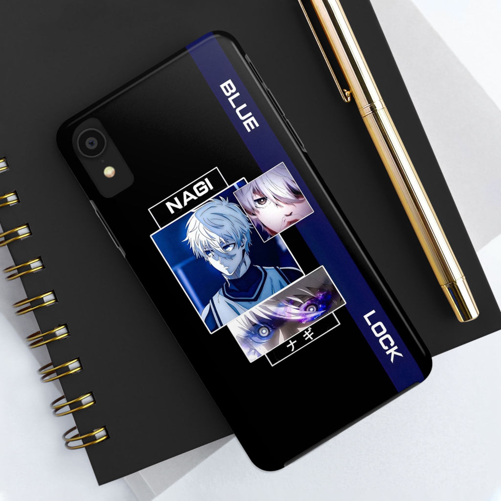 Stylish Tough Phone Cases - Anime Nagi Blue Lock Design, Anime Merchandise, Unique Phone Accessories, Gift for Fans, Durable Protection