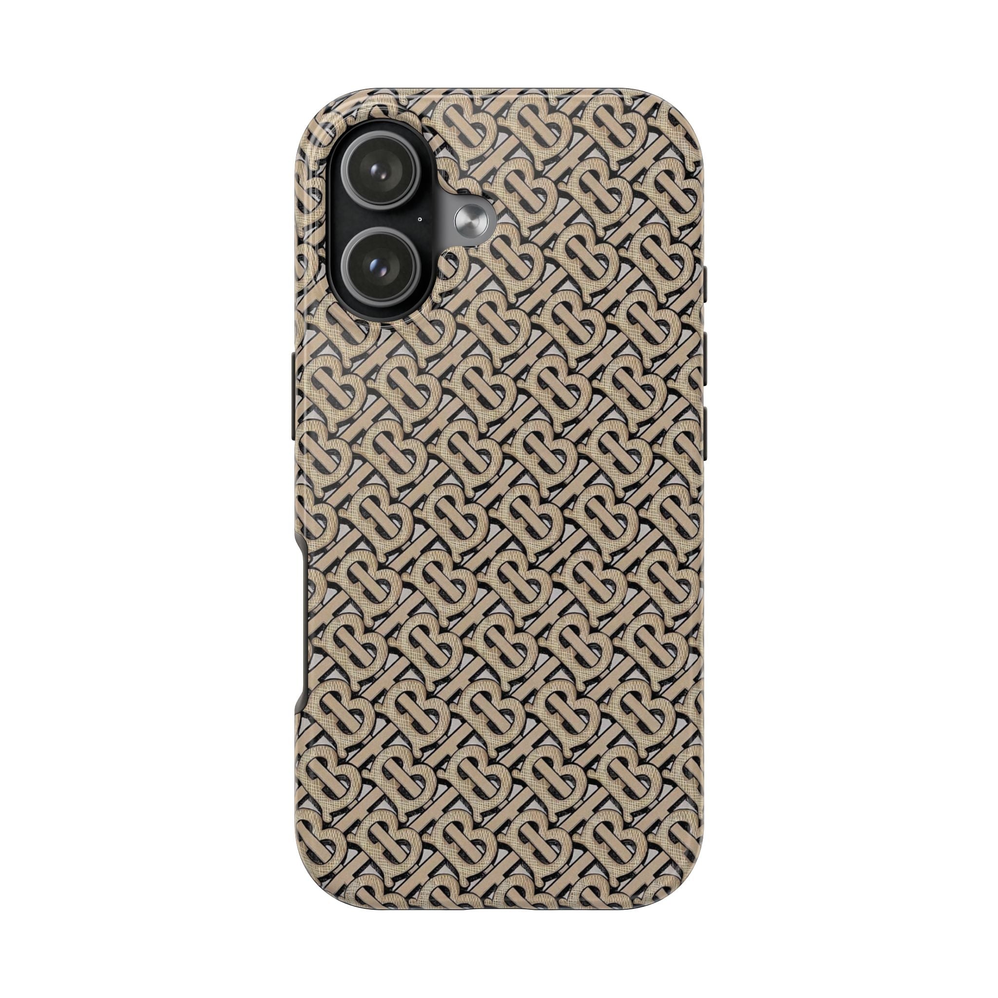 Elegant Interwoven Pattern Tough Phone Cases, Stylish Phone Covers, Durable Cases for Everyday Adventures, Gift for Phone Lovers