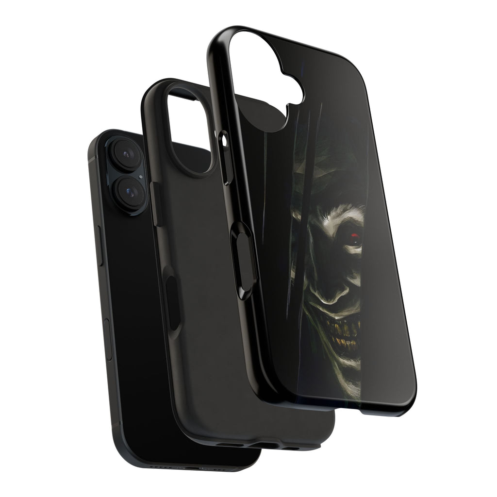 Sinister Horror Phone Cases, Protective Halloween Gift, Spooky Accessory for Horror Fans, Unique Mobile Covers, Dark Aesthetic Tech