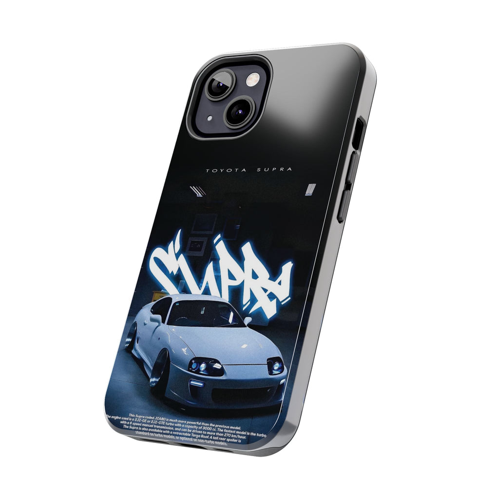 Toyota Supra Graffiti Phone Case - Tough & Stylish Protection for Car Enthusiasts