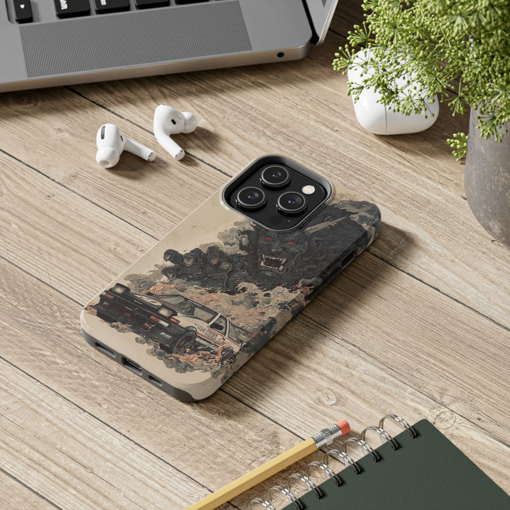 Demon Car Tough Phone Case - Unique Racing Protection