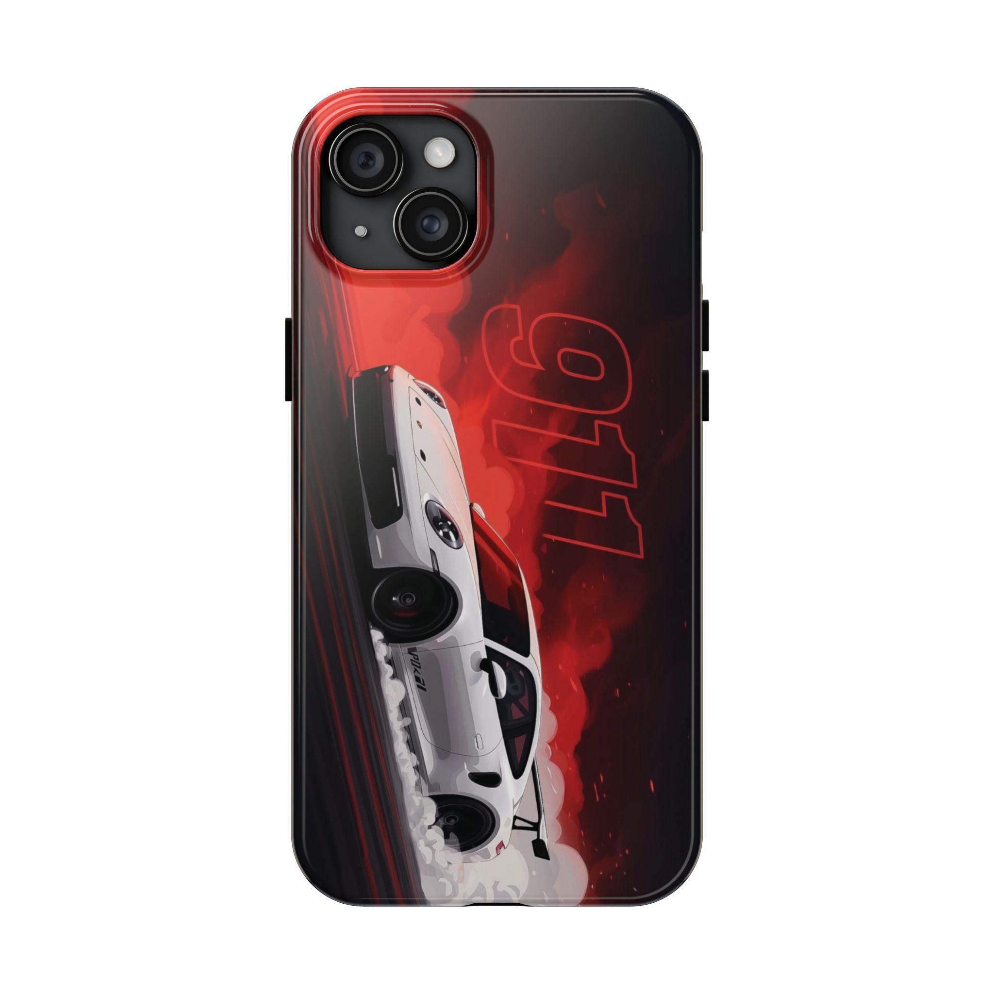 Racing-Inspired Porsche Tough Phone Case with 911 Design