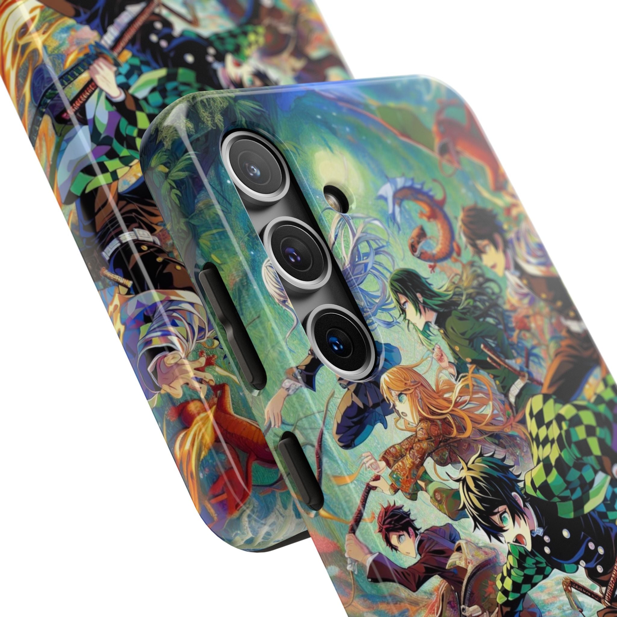 Vibrant Anime Tough Phone Cases, Protective Covers, Gifts for Fans, Geeky Accessories, Birthday or Holiday Presents
