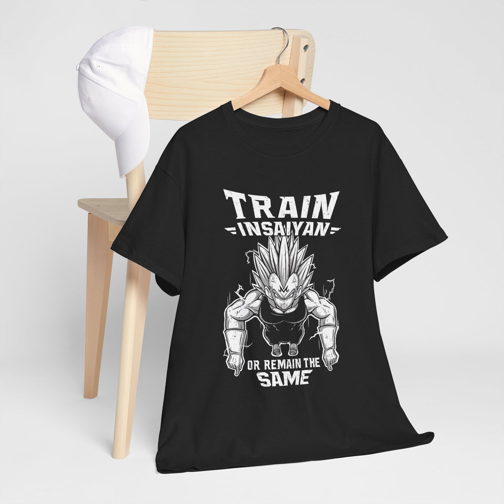 Train Insaiyan Gym T-Shirt — Anime Super Saiyan Workout Tee