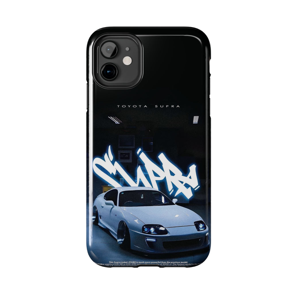 Toyota Supra Graffiti Phone Case - Tough & Stylish Protection for Car Enthusiasts