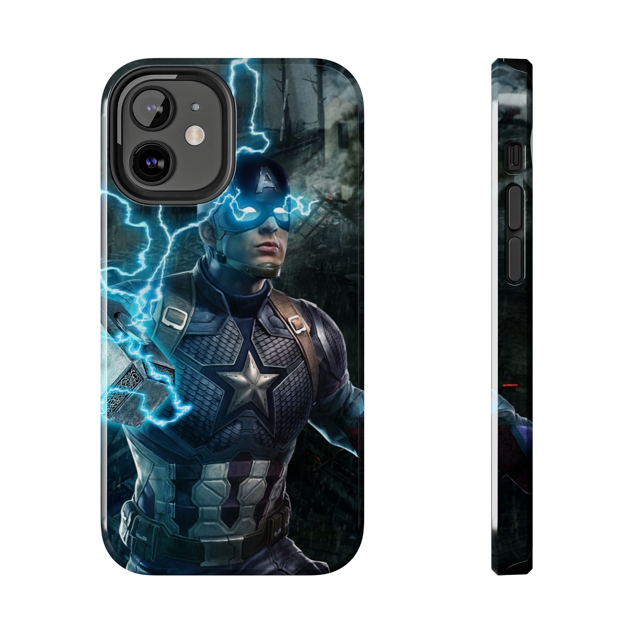 Captain America Superhero Tough Phone Cases, Hero Phone Cover, Gift for Gamers, Superhero Accessory, Durable Phone Case for Every Occasion