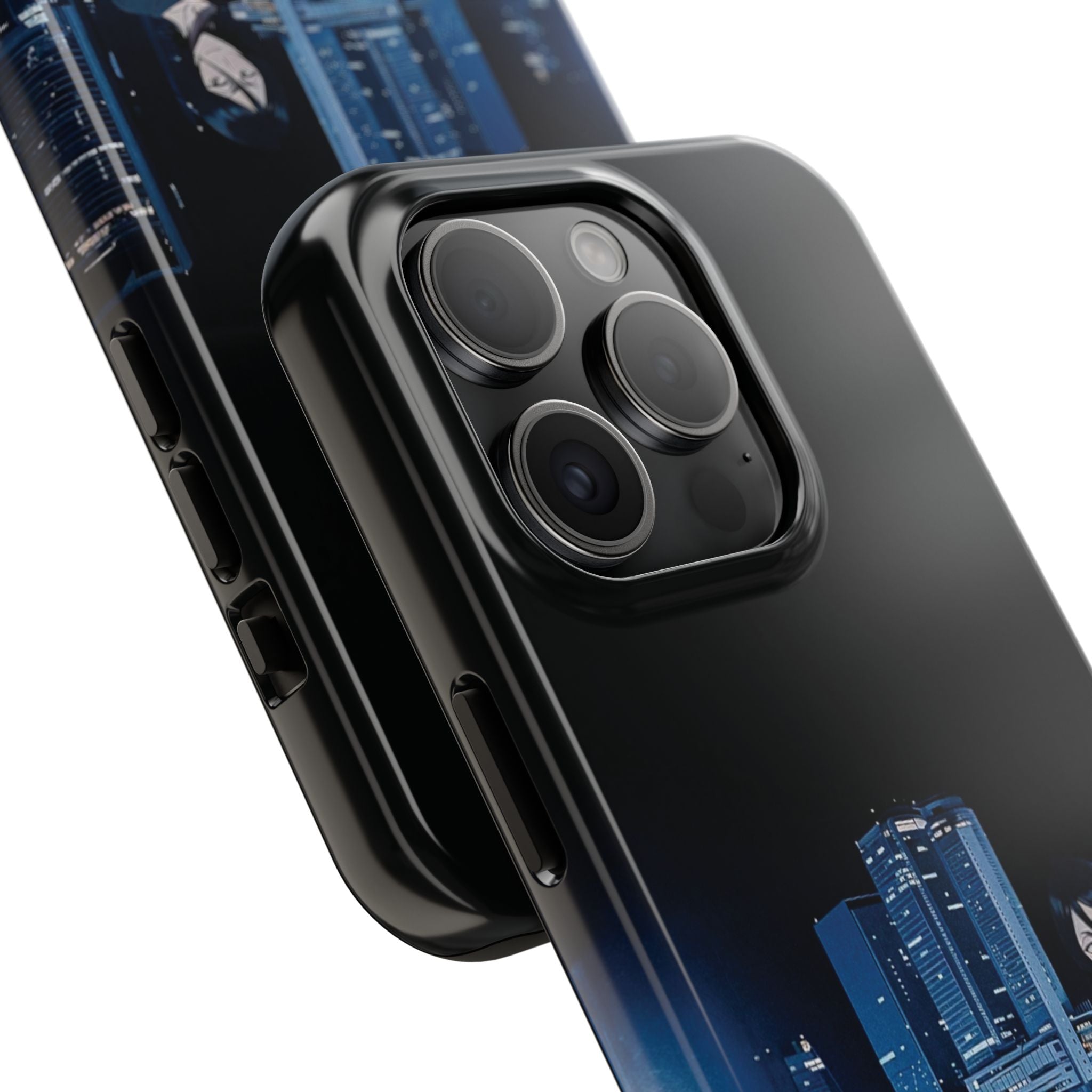 Anime-Inspired Tough Phone Case for Car Enthusiasts