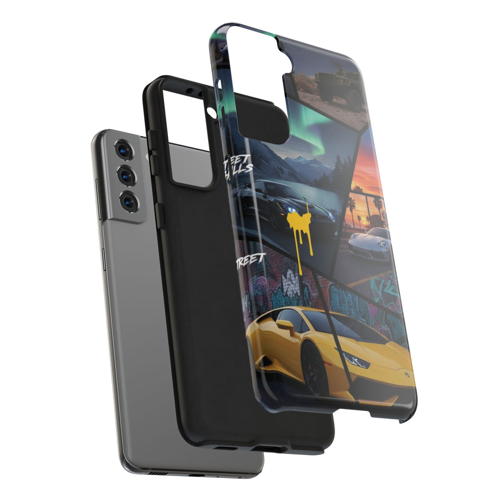 Vibrant Automotive Tough Phone Case – Perfect for Car Enthusiasts