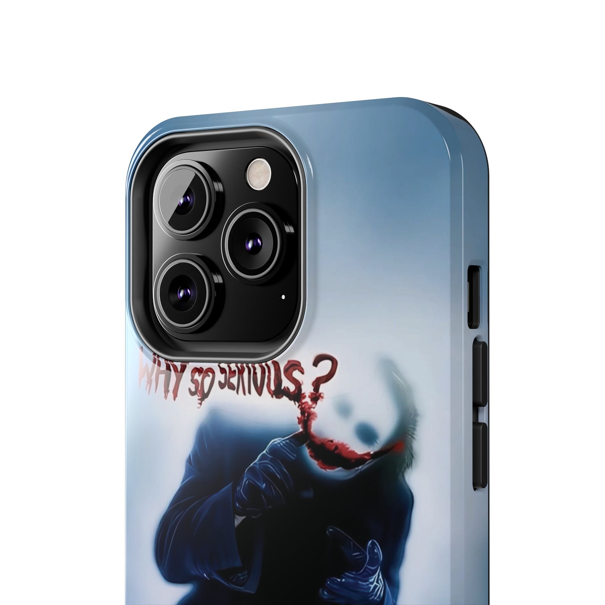 Tough Phone Cases, Dark Humor Phone Cover, Joker Inspired Case, Gifts for Movie Fans, Unique Phone Protector, Cool Accessories