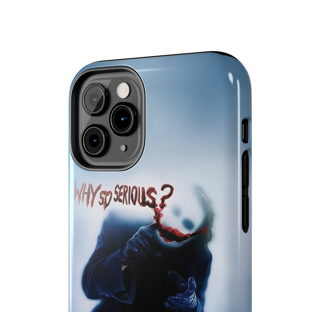 Tough Phone Cases, Dark Humor Phone Cover, Joker Inspired Case, Gifts for Movie Fans, Unique Phone Protector, Cool Accessories
