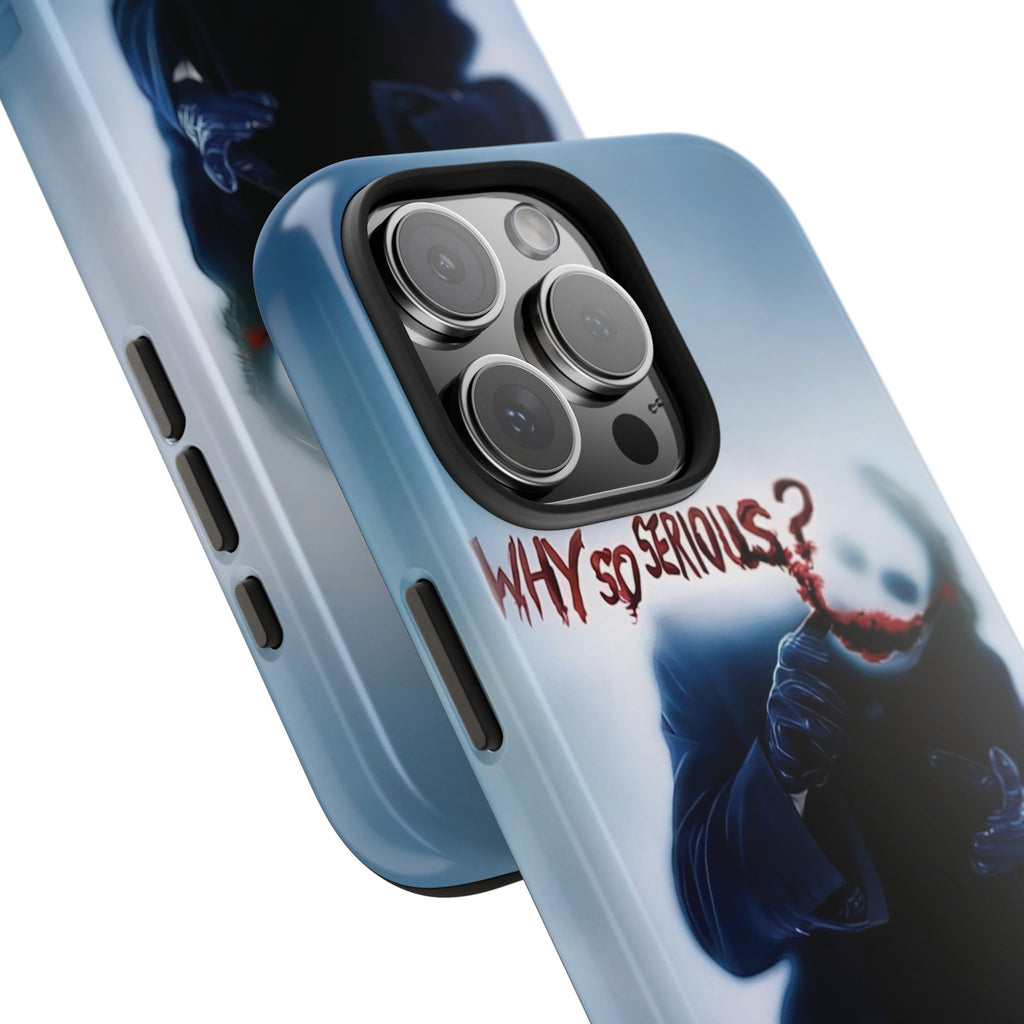 Tough Phone Cases, Dark Humor Phone Cover, Joker Inspired Case, Gifts for Movie Fans, Unique Phone Protector, Cool Accessories