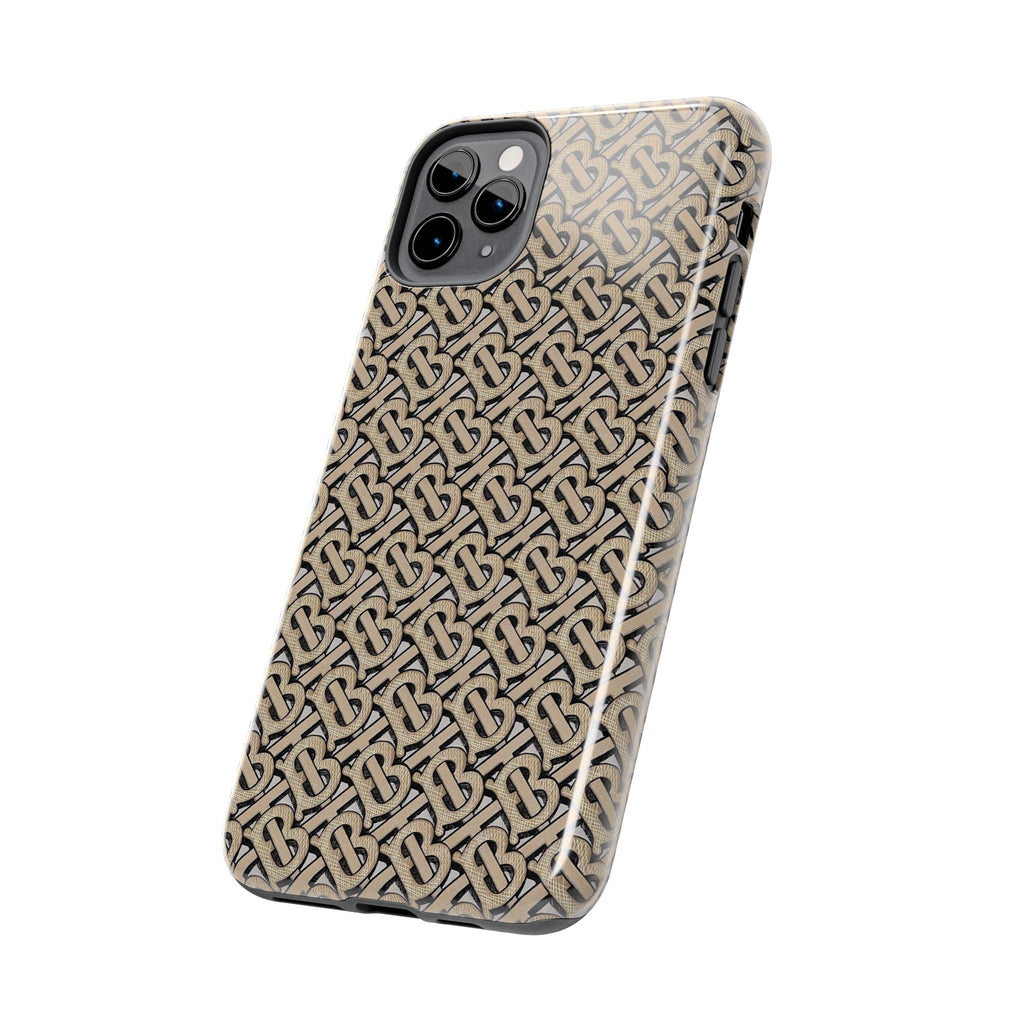 Elegant Interwoven Pattern Tough Phone Cases, Stylish Phone Covers, Durable Cases for Everyday Adventures, Gift for Phone Lovers