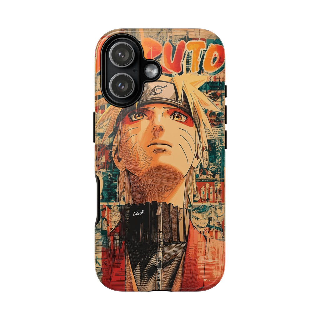 Anime Naruto Portrait Phone Case — Inspirational Shonen Graphic Phone Cover
