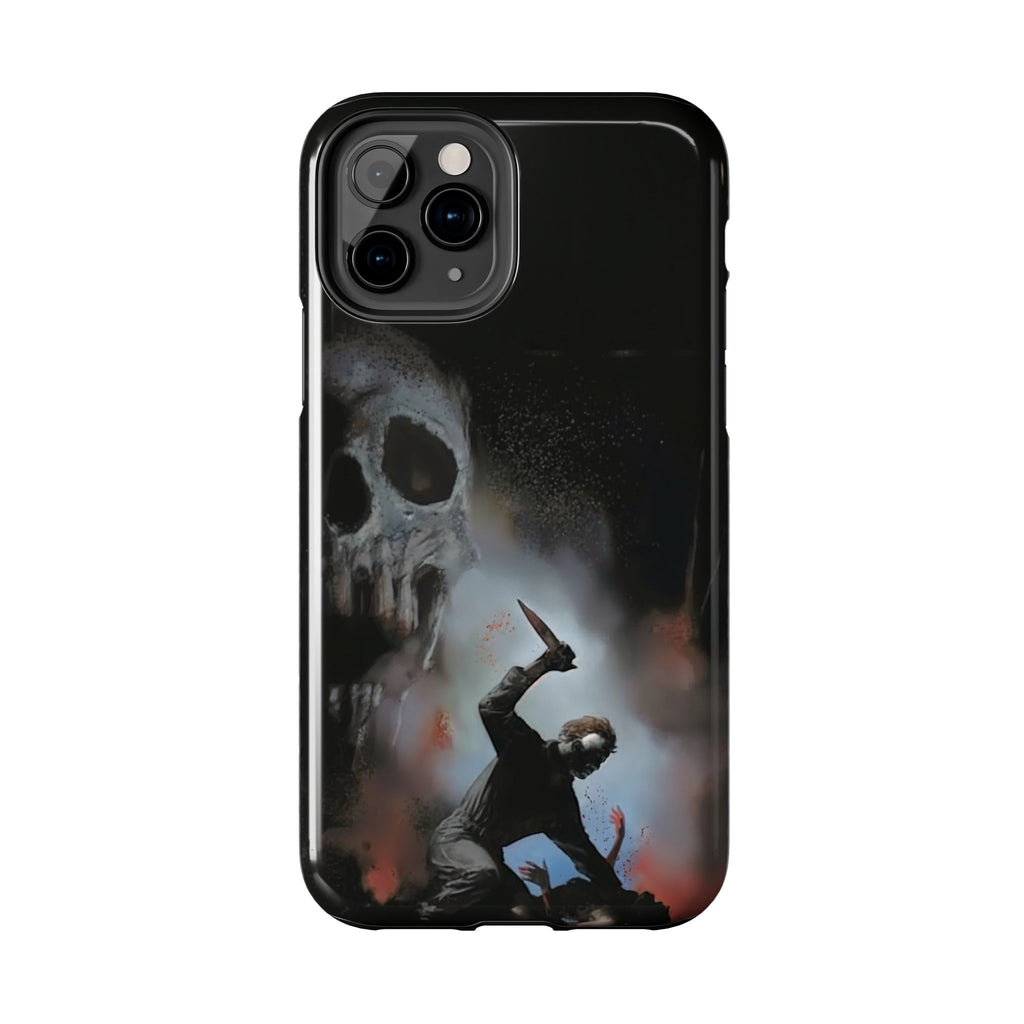 Gritty Horror Phone Cases for Fans, Tough Phone Cover, Unique Gift, Scary Design, Halloween Accessory, Movie Memorabilia