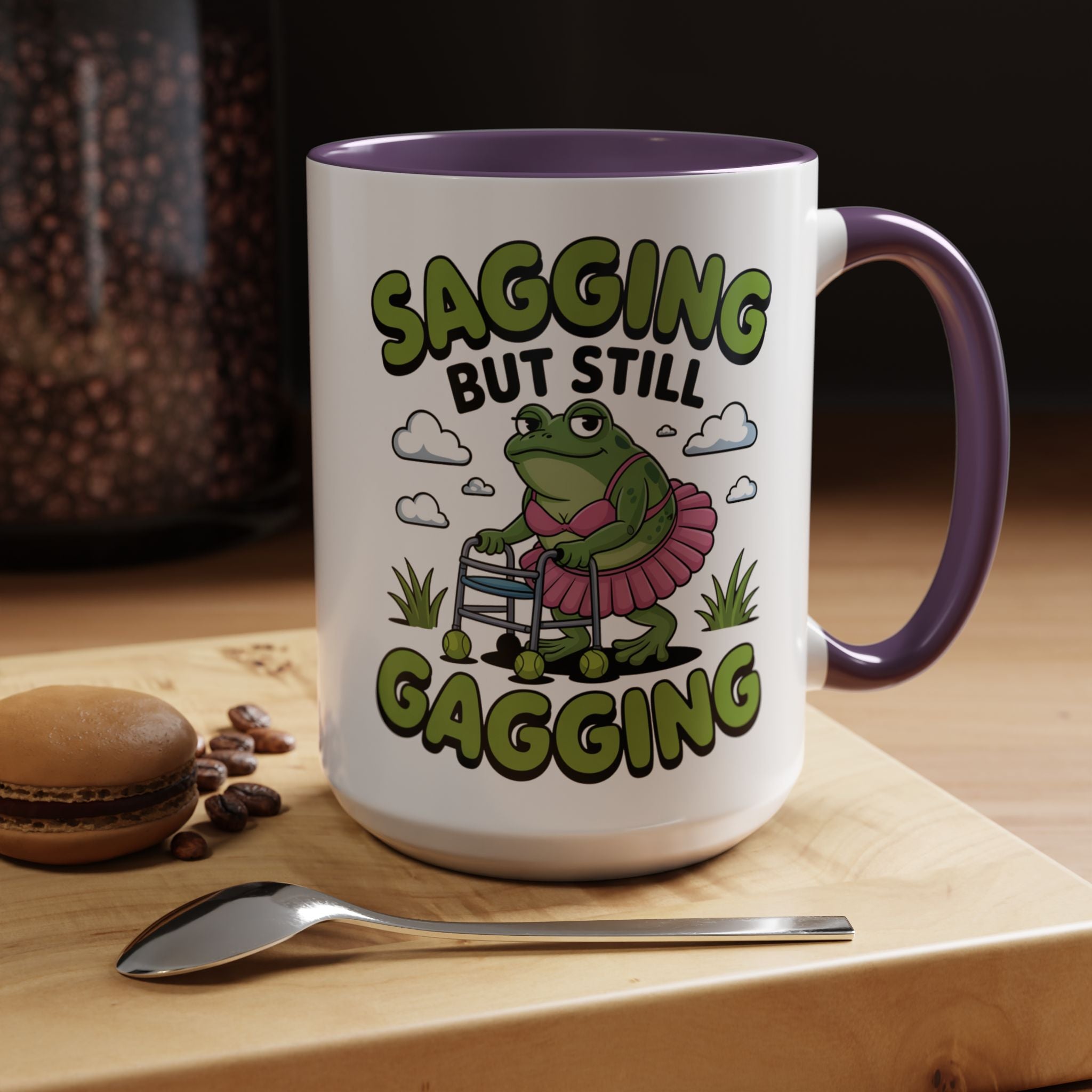 Humorous Frog Coffee Mug - Perfect for Gag Gifts, Office Humor, Birthday Treats, Coffee Lovers, Quirky Kitchen Decor