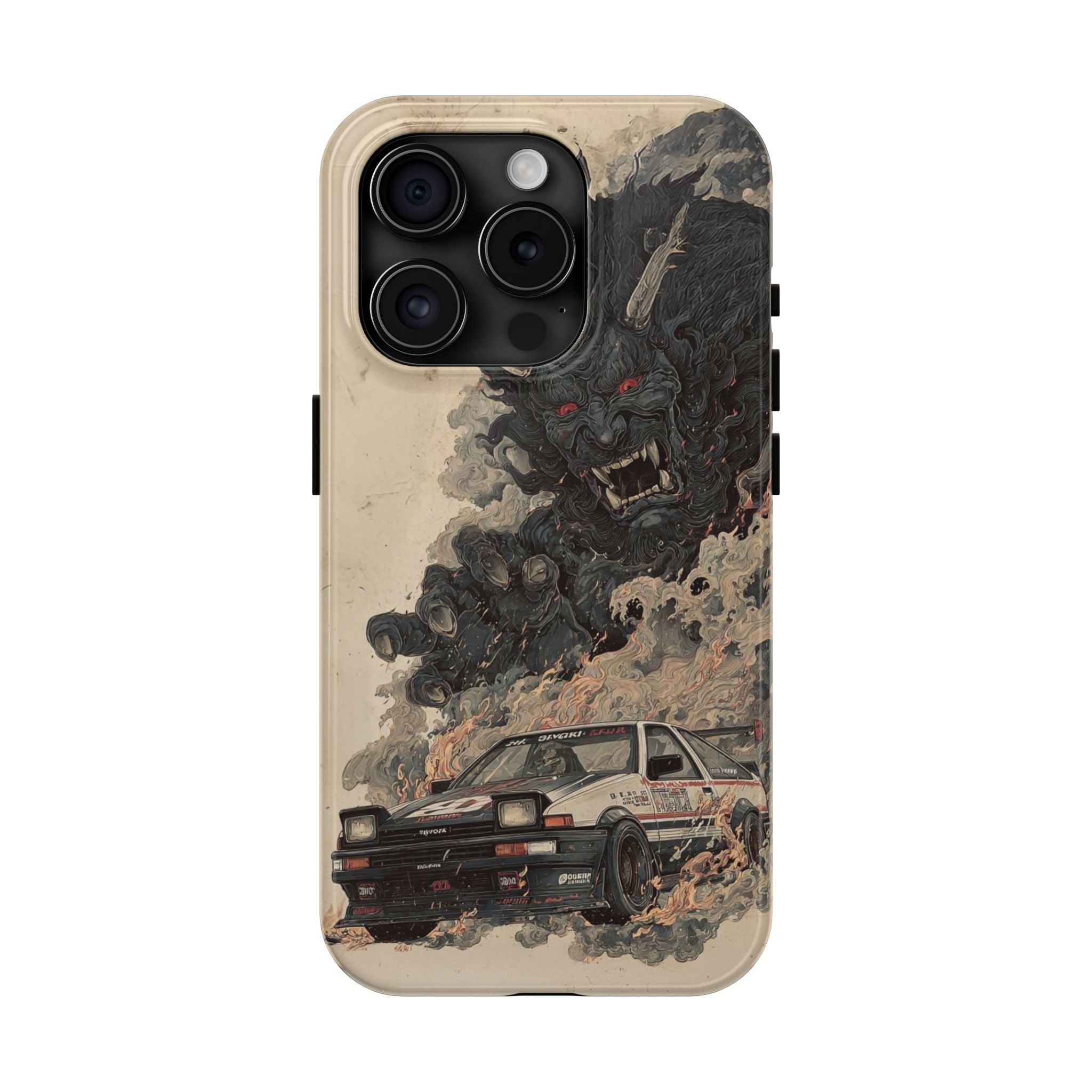 Demon Car Tough Phone Case - Unique Racing Protection