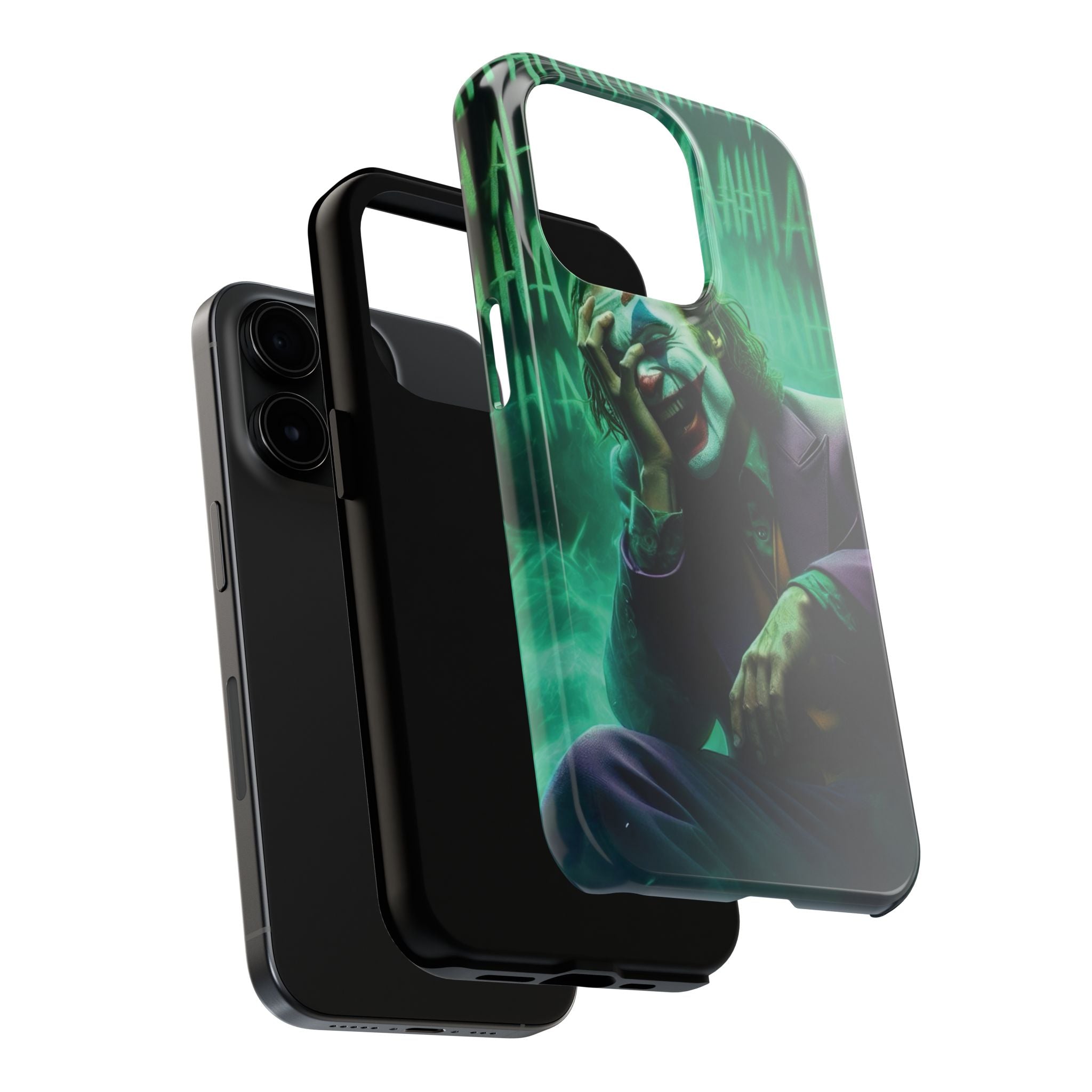 Joker Phone Cases, Tough Phone Cover, Customizable Phone Accessory, Unique Gift for Fans, Pop Culture Merchandise