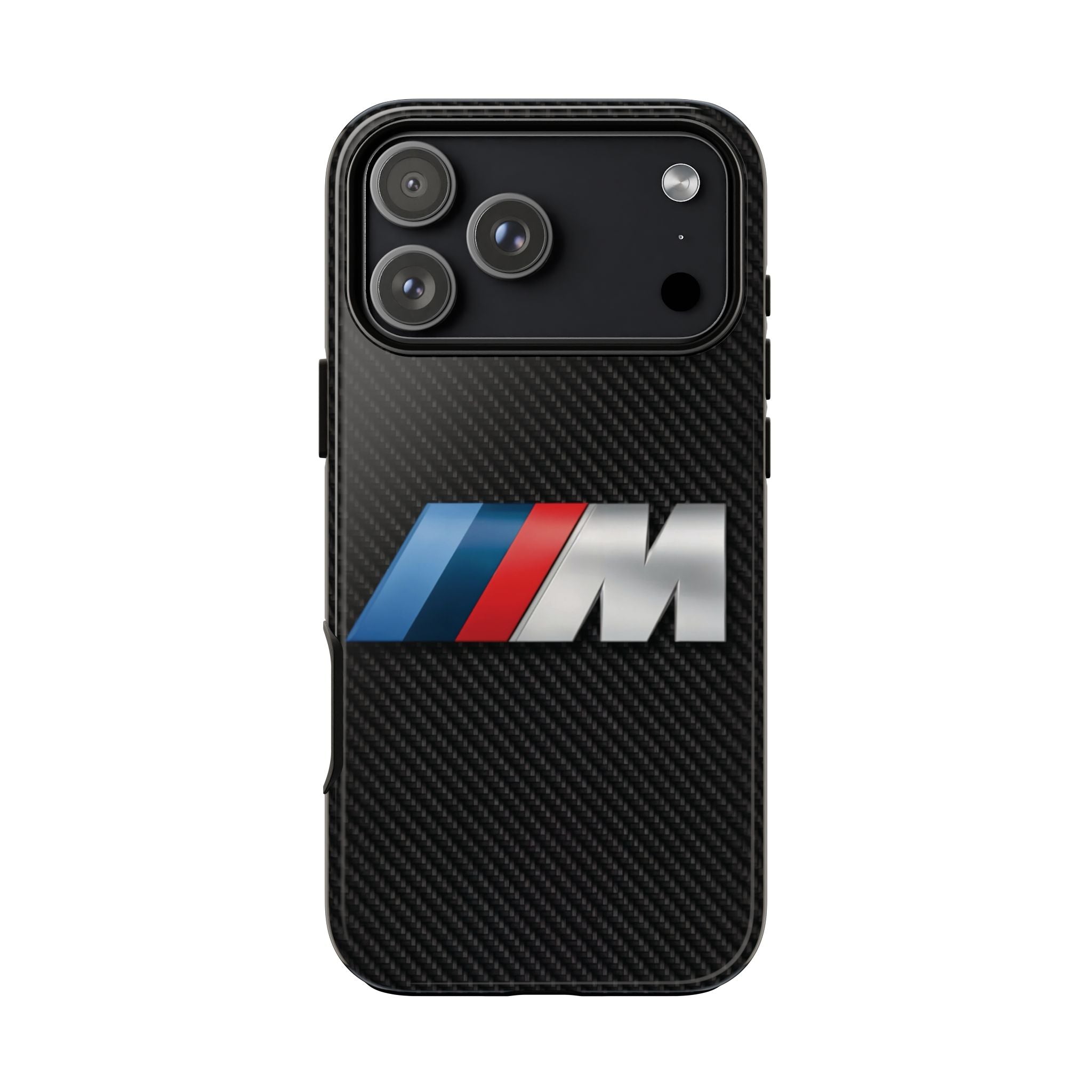 Carbon Fiber BMW M Logo Tough Phone Case