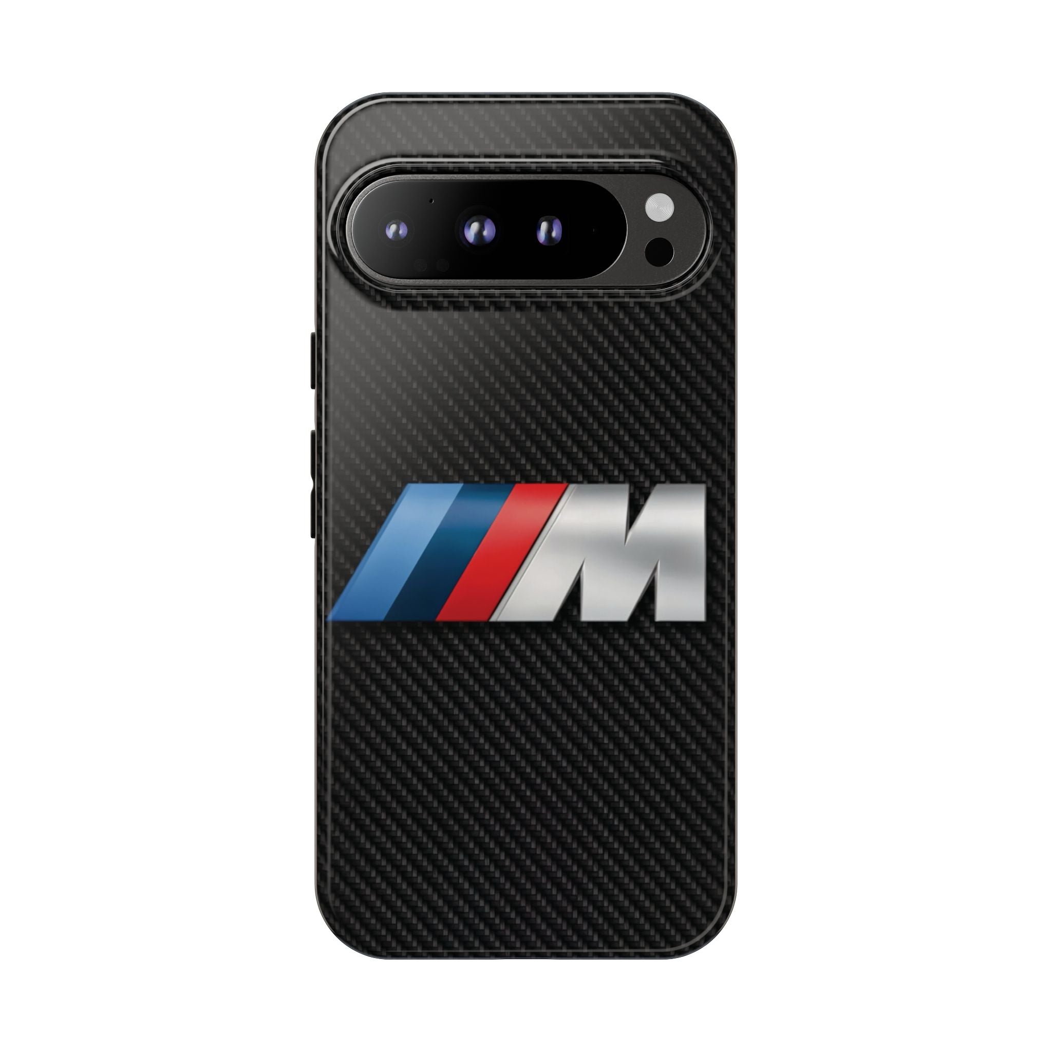 Carbon Fiber BMW M Logo Tough Phone Case