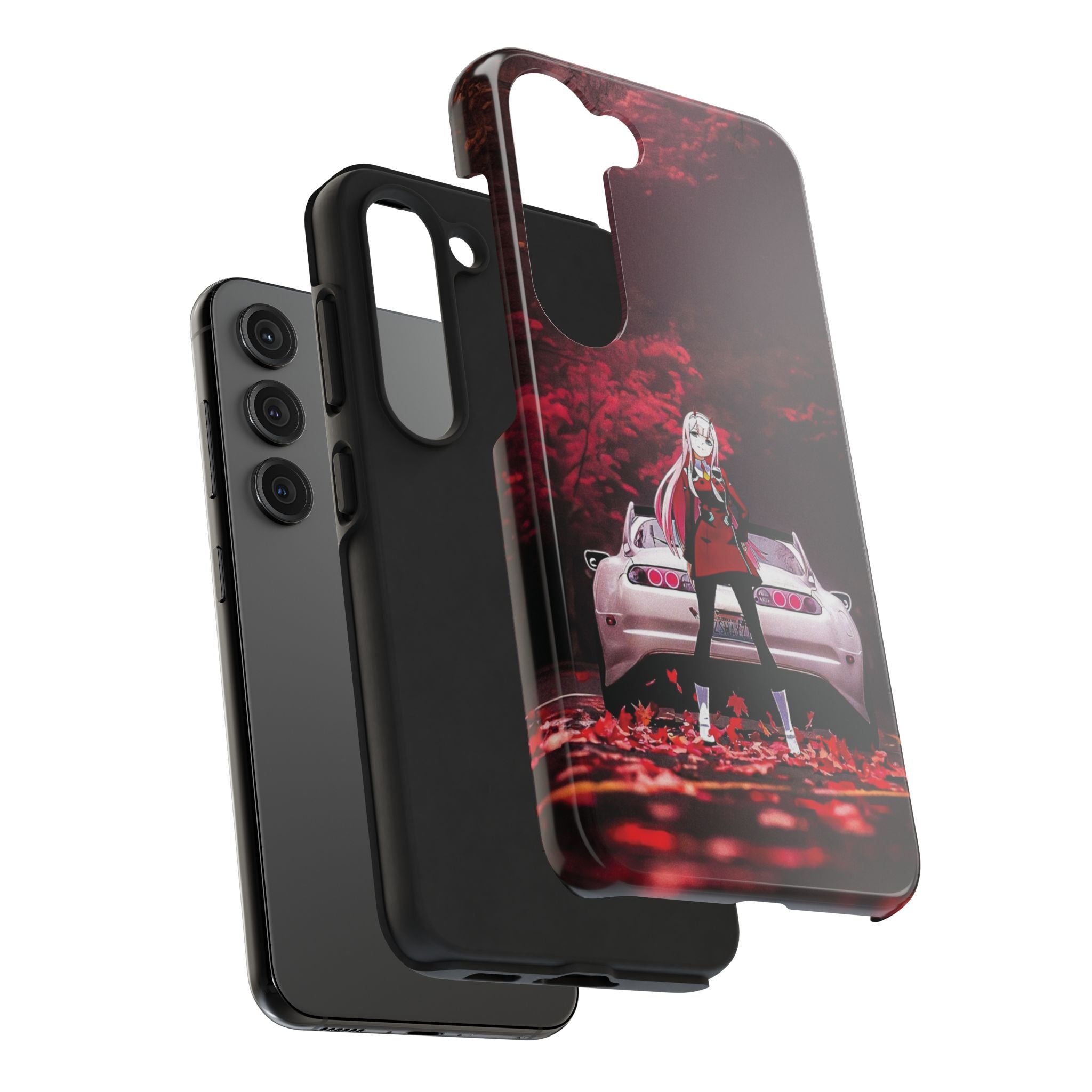 Anime-Inspired Tough Phone Case with Stylish Character Design