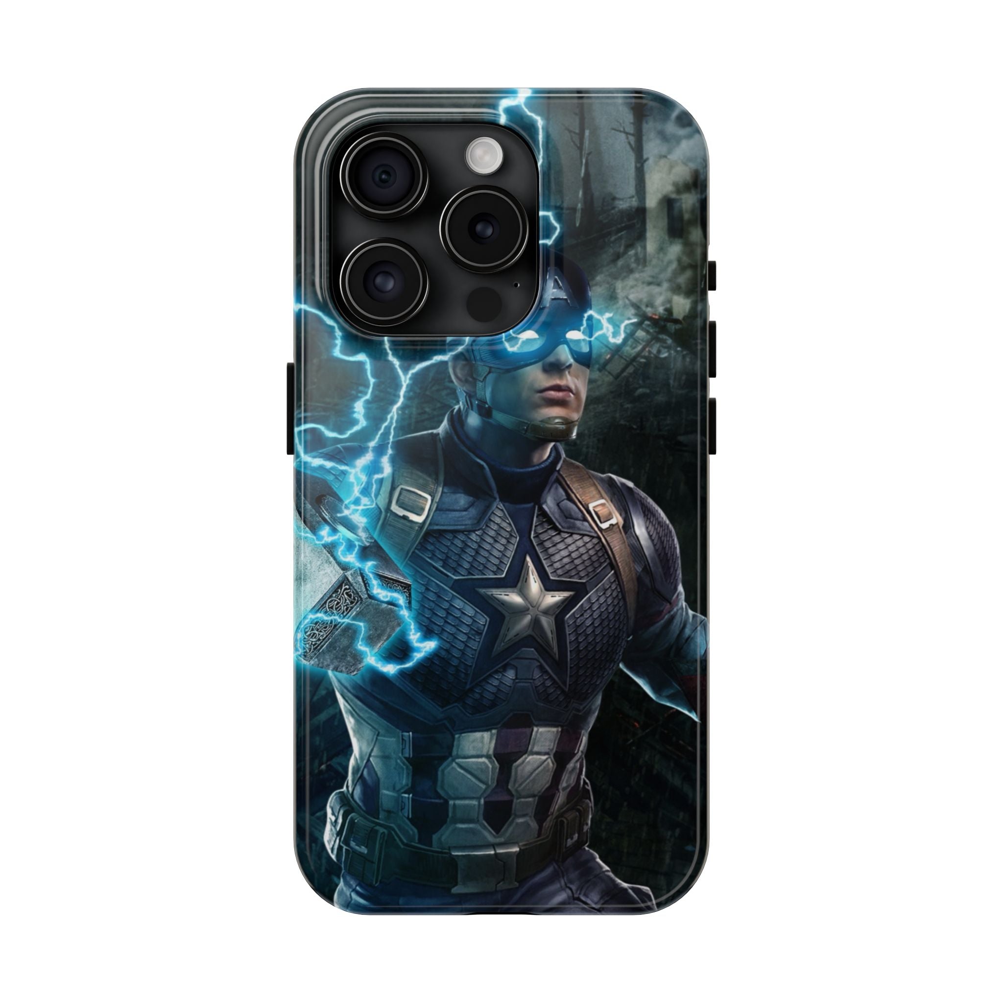 Captain America Superhero Tough Phone Cases, Hero Phone Cover, Gift for Gamers, Superhero Accessory, Durable Phone Case for Every Occasion