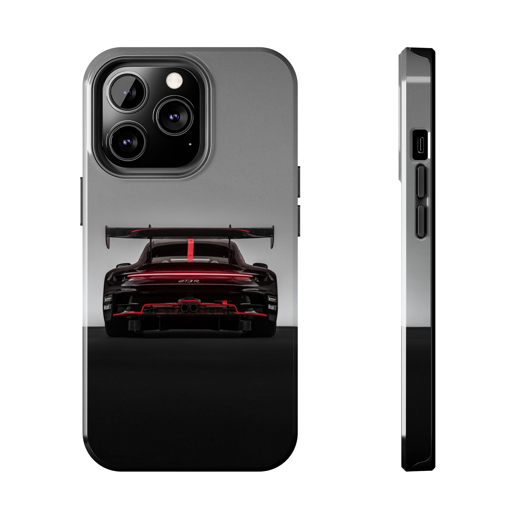 Racing-Inspired Tough Phone Case for Car Enthusiasts
