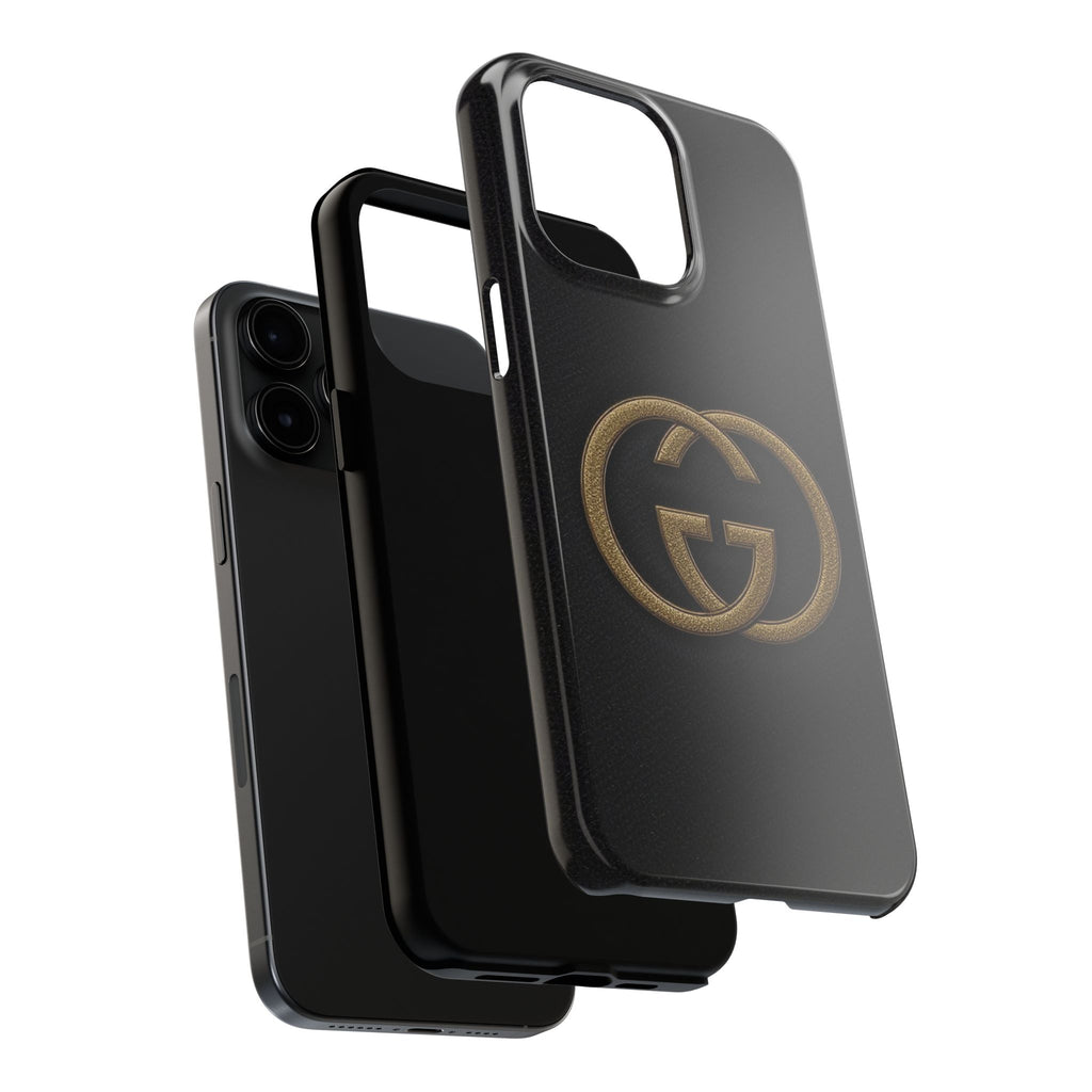 Stylish Tough Phone Cases with Elegant Logo, Durable Protection, Fashion Accessory, Smartphone Cases, Gift for Her or Him