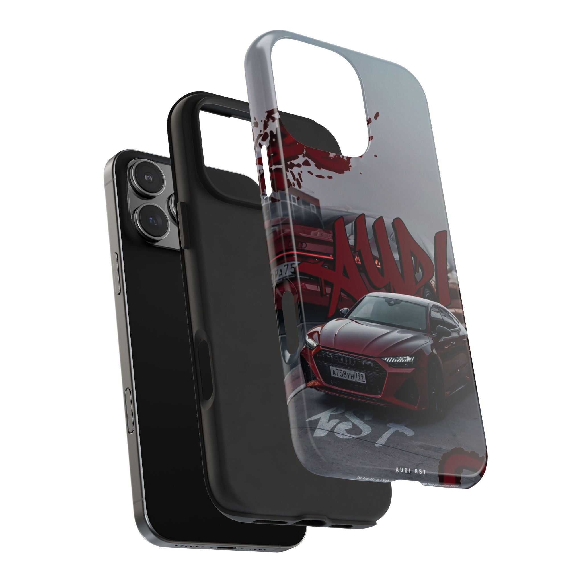 Audi-Inspired Tough Phone Case for Car Enthusiasts
