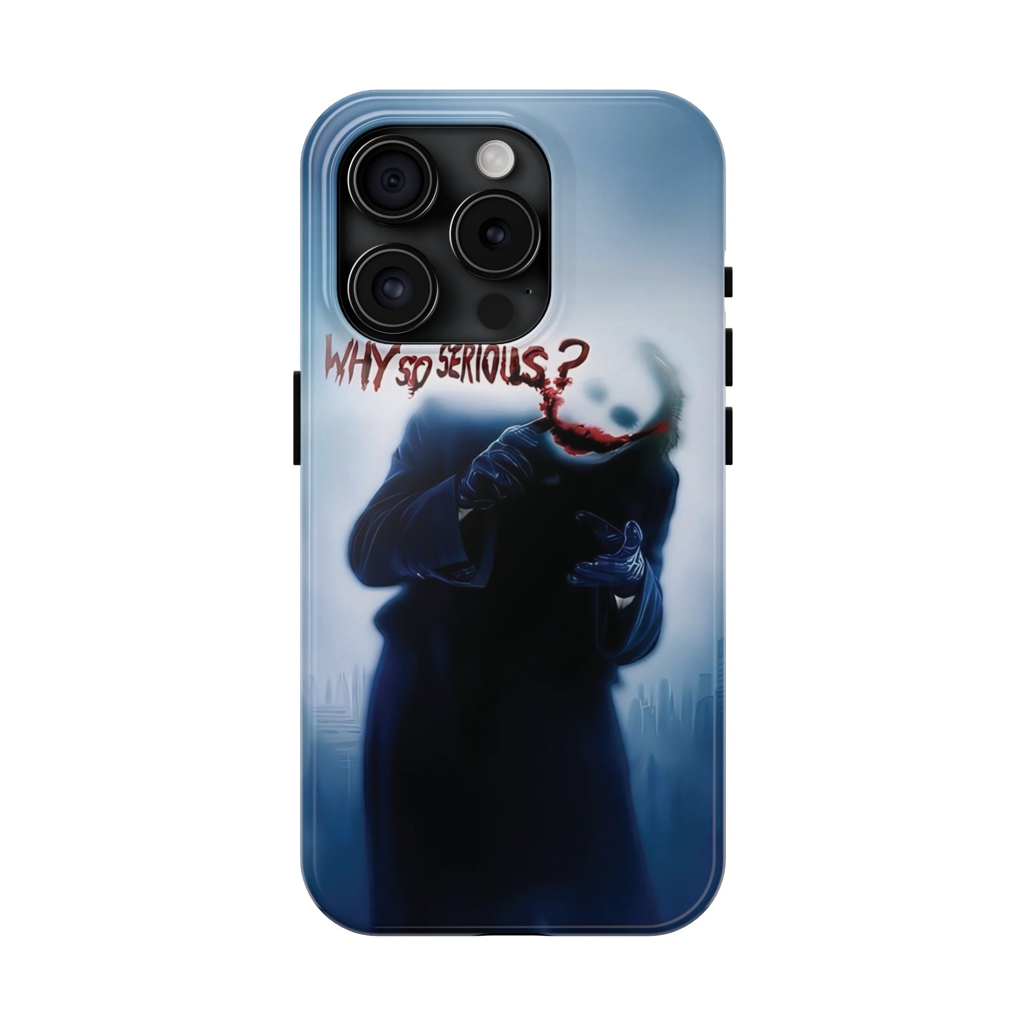 Tough Phone Cases, Dark Humor Phone Cover, Joker Inspired Case, Gifts for Movie Fans, Unique Phone Protector, Cool Accessories