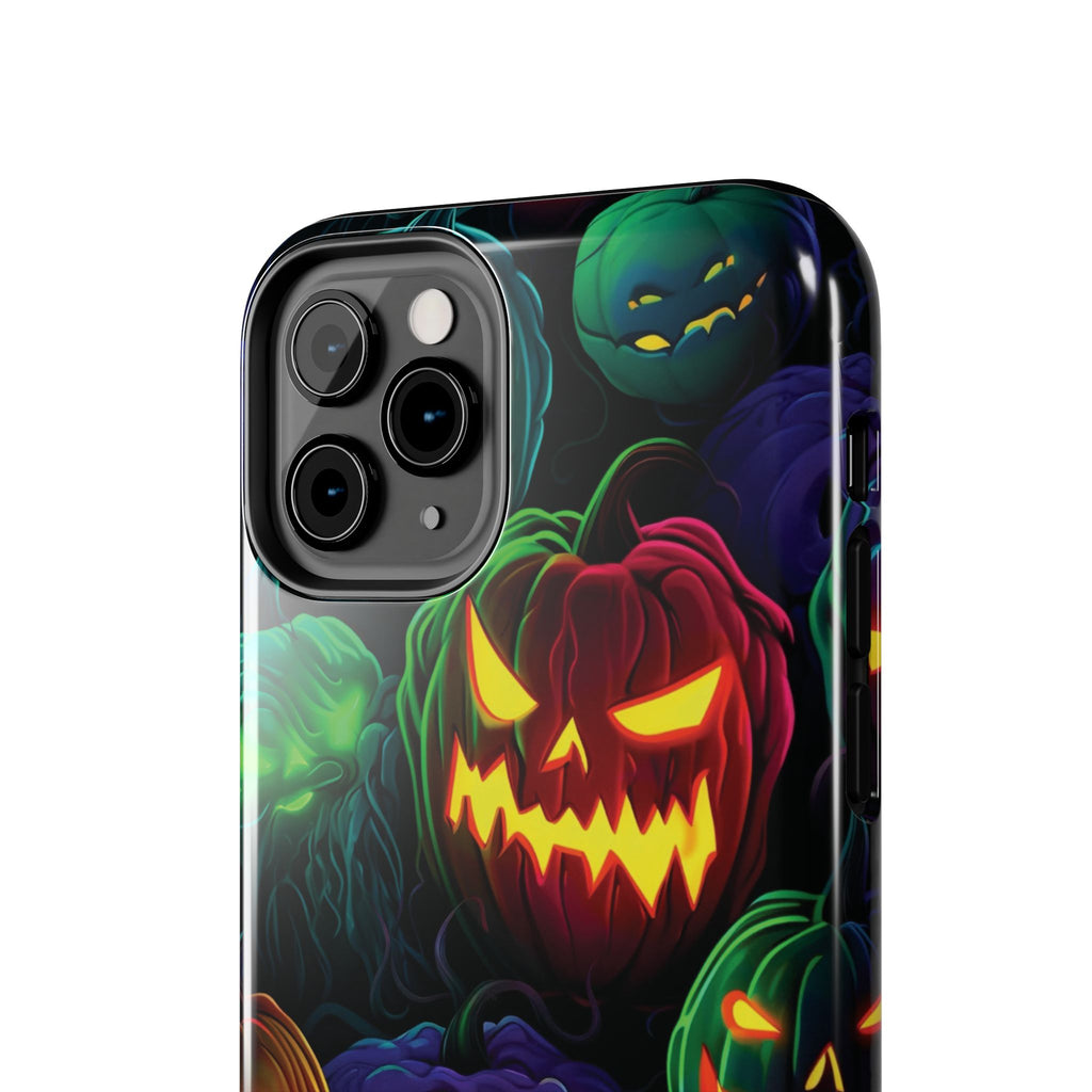 Halloween Pumpkin Phone Case, Spooky Fall Accessory, Tough Phone Cover, Halloween Gift, Pumpkin Decor