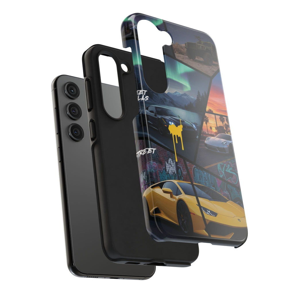 Vibrant Automotive Tough Phone Case – Perfect for Car Enthusiasts