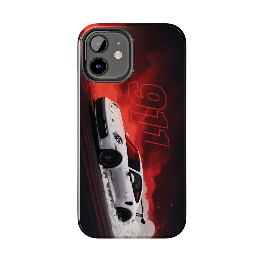 Racing-Inspired Porsche Tough Phone Case with 911 Design